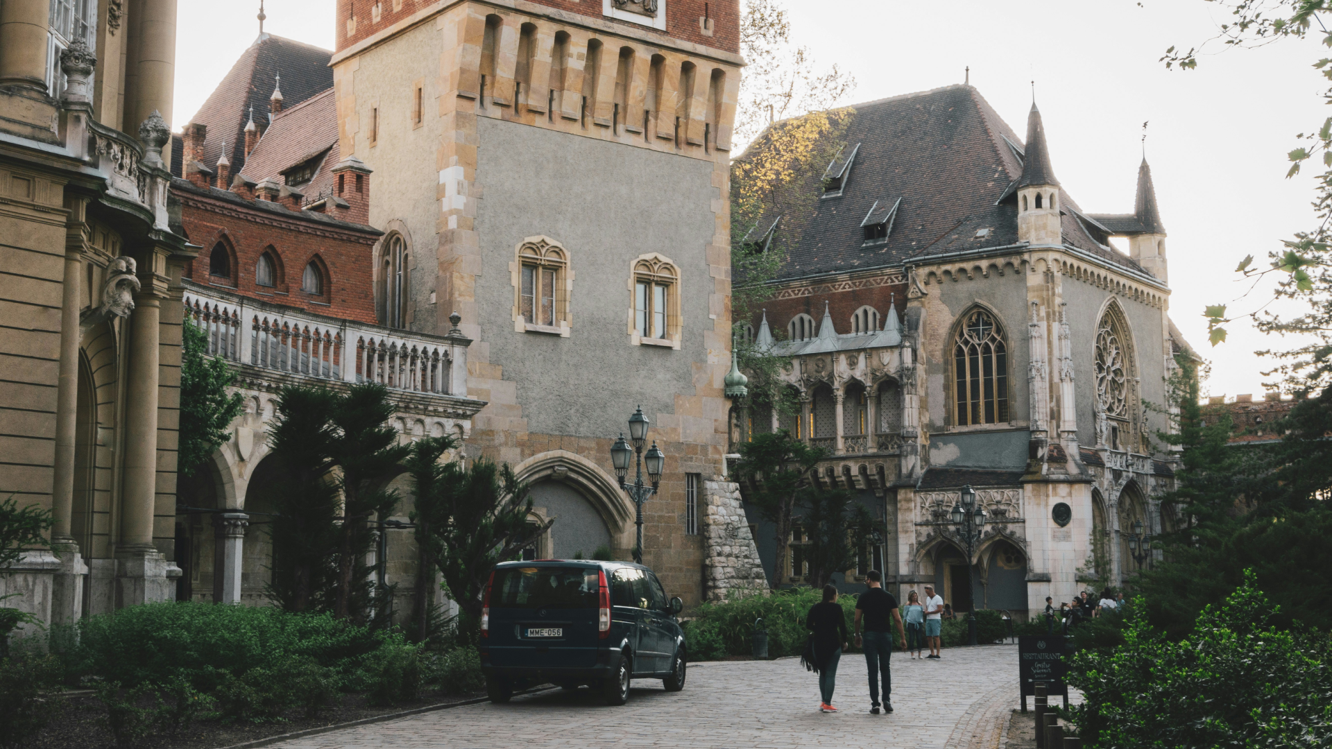 El Castillo Vajdahunyad en Budapest.