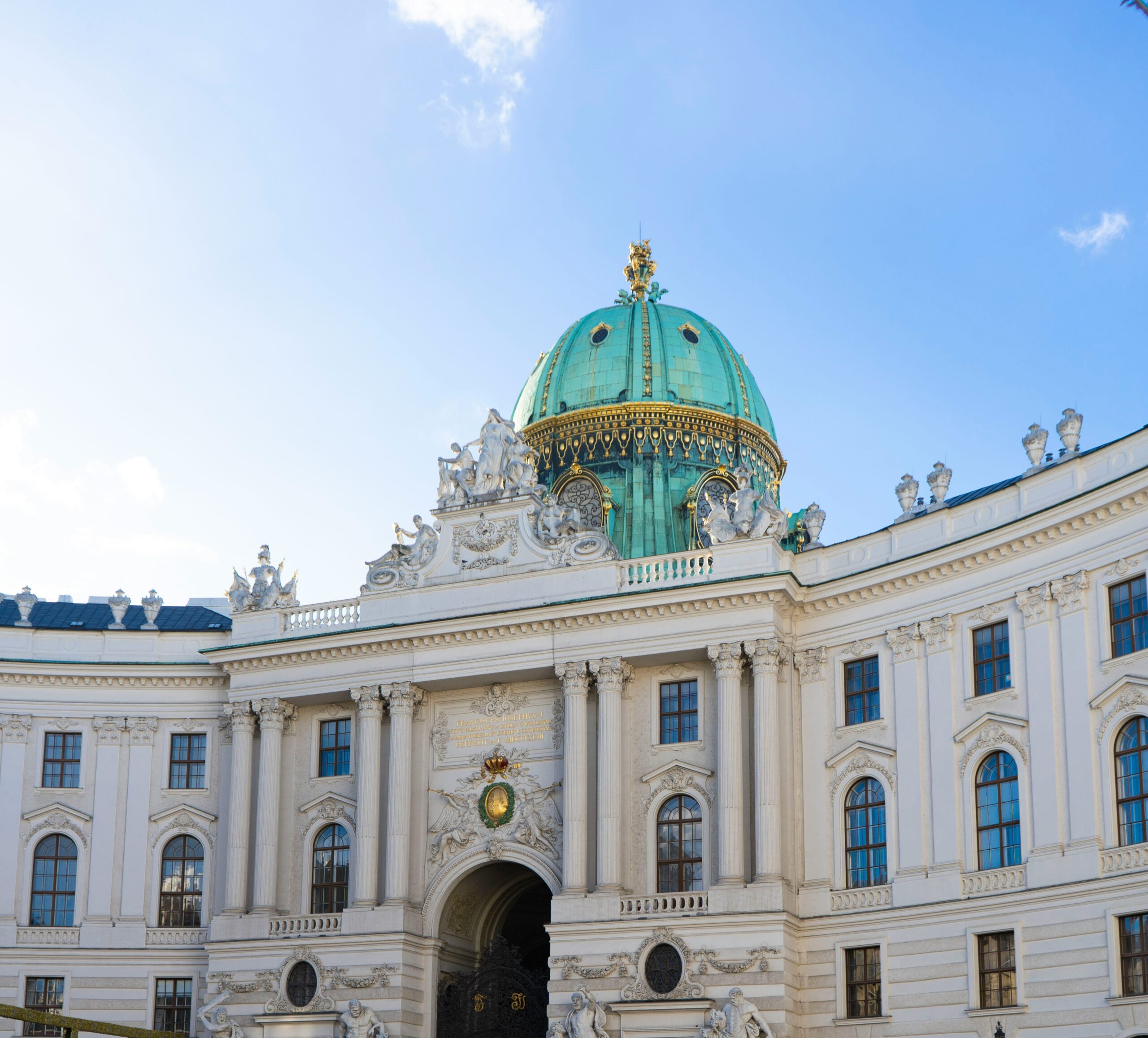 El Palacio Hofburg que alberga el Museo Sisi en su interior.