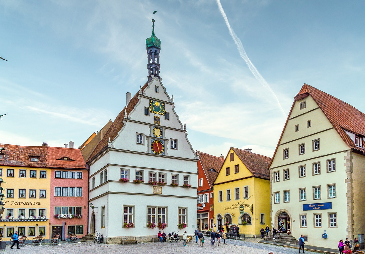 Edificios de la famosa Marktplatz