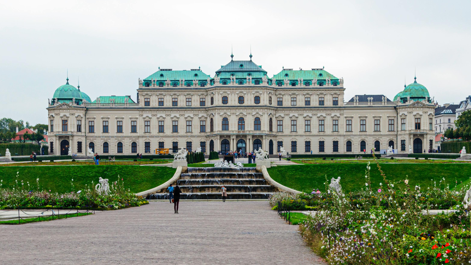 Palacio Belvedere en Viena.