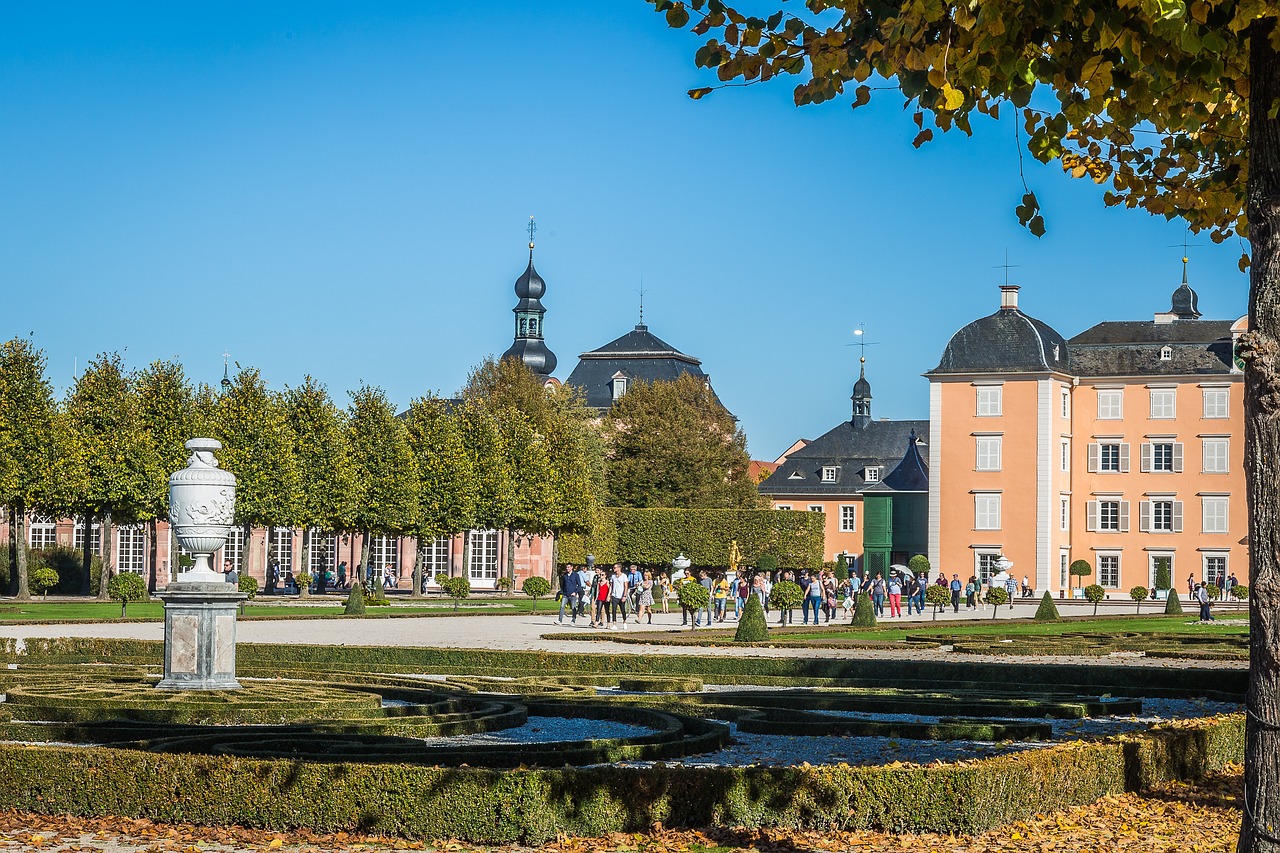 Palacio de Schwetzingen y sus jardines.