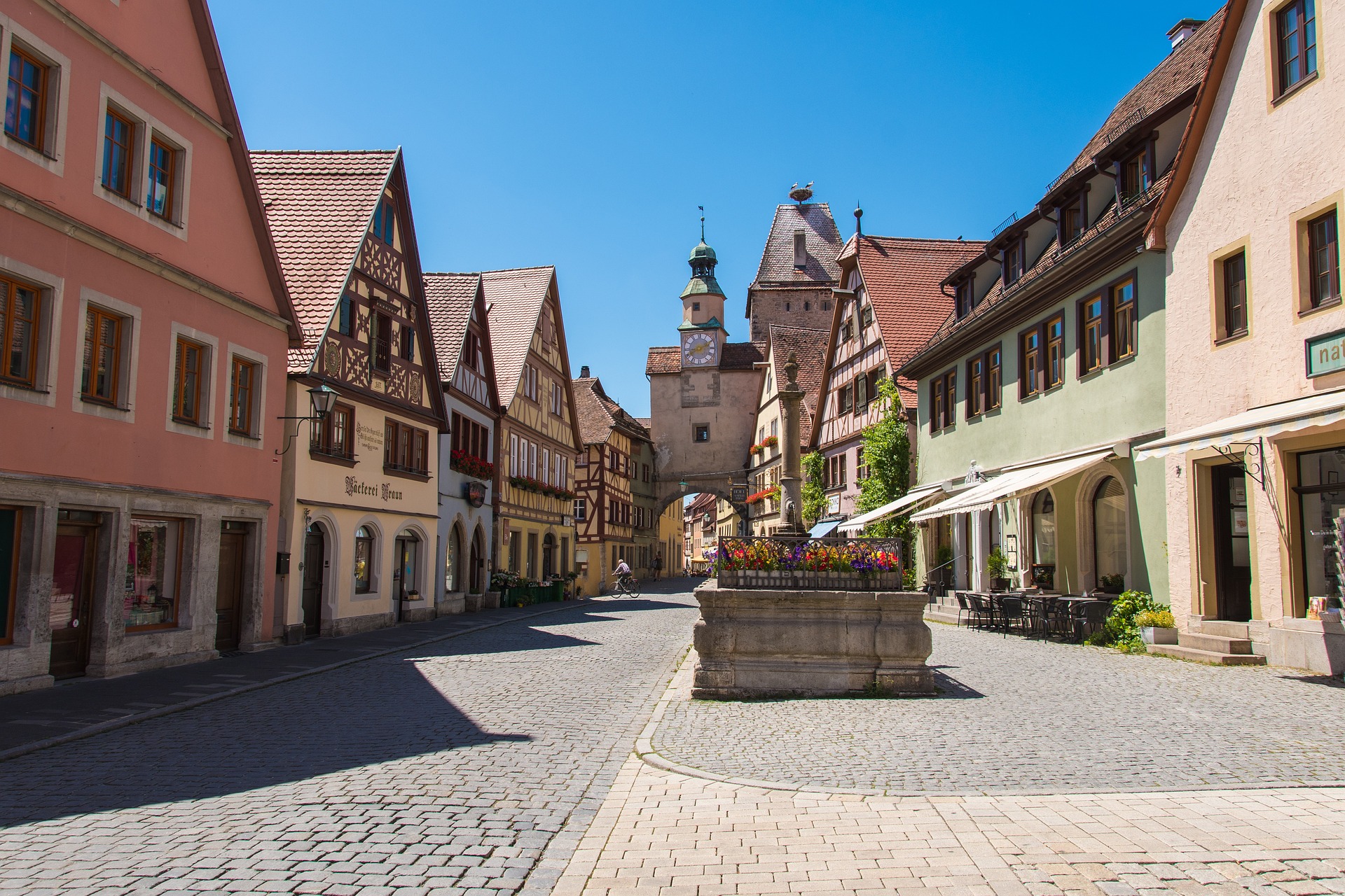 Paseo por Rothenburg ob der Tauber