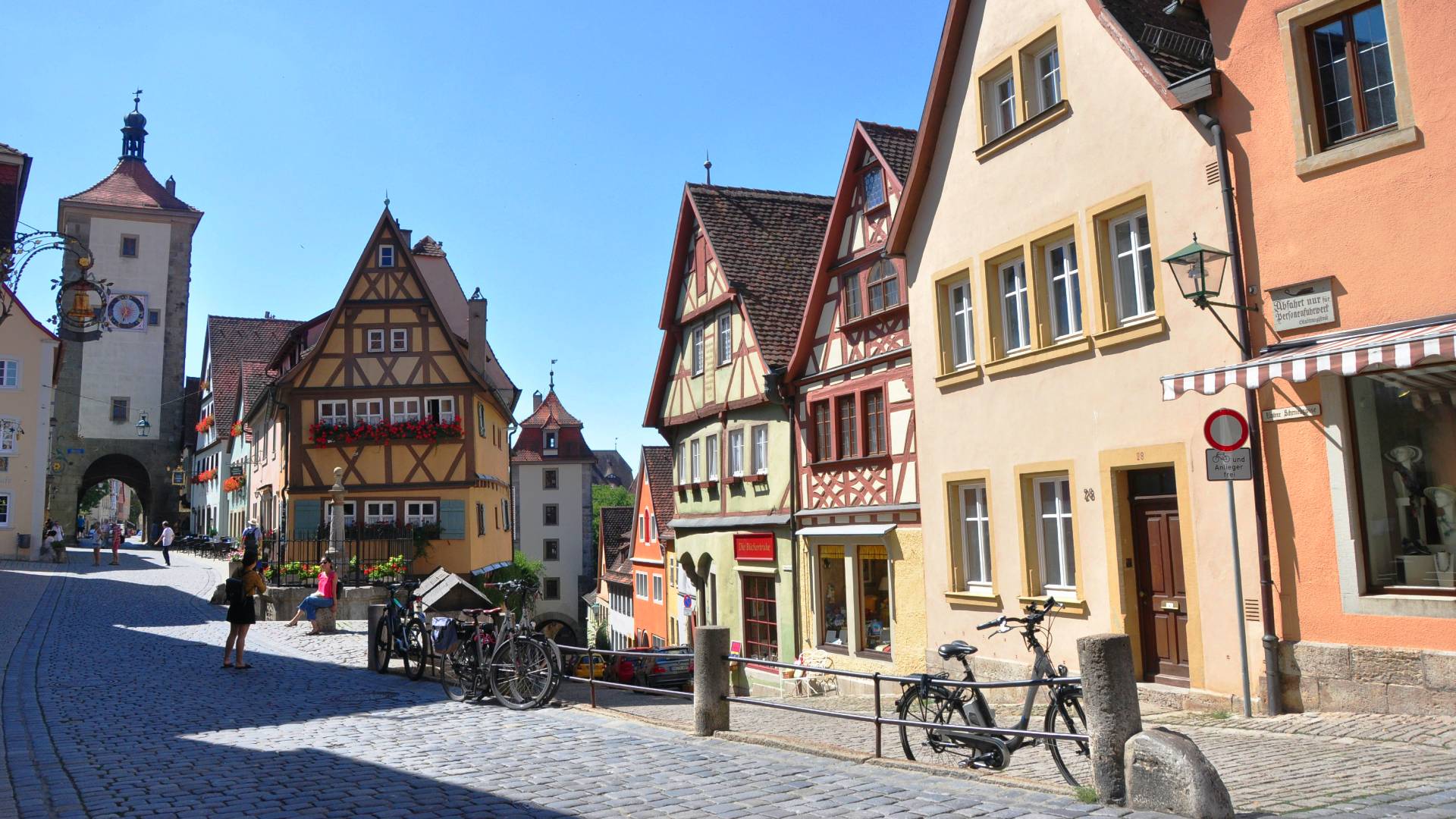 Plönlein en Rothenburg ob der Tauber