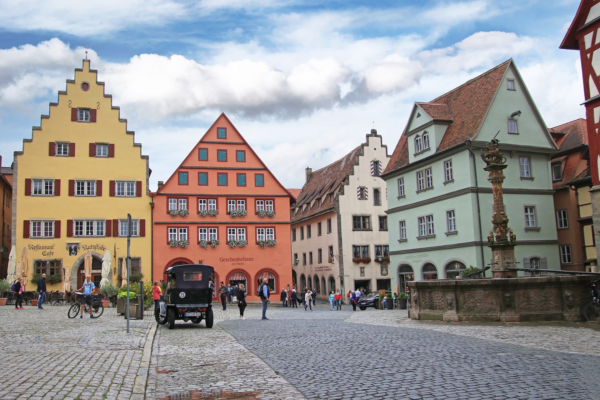 Centro histórico de Rothenburg ob der Tauber