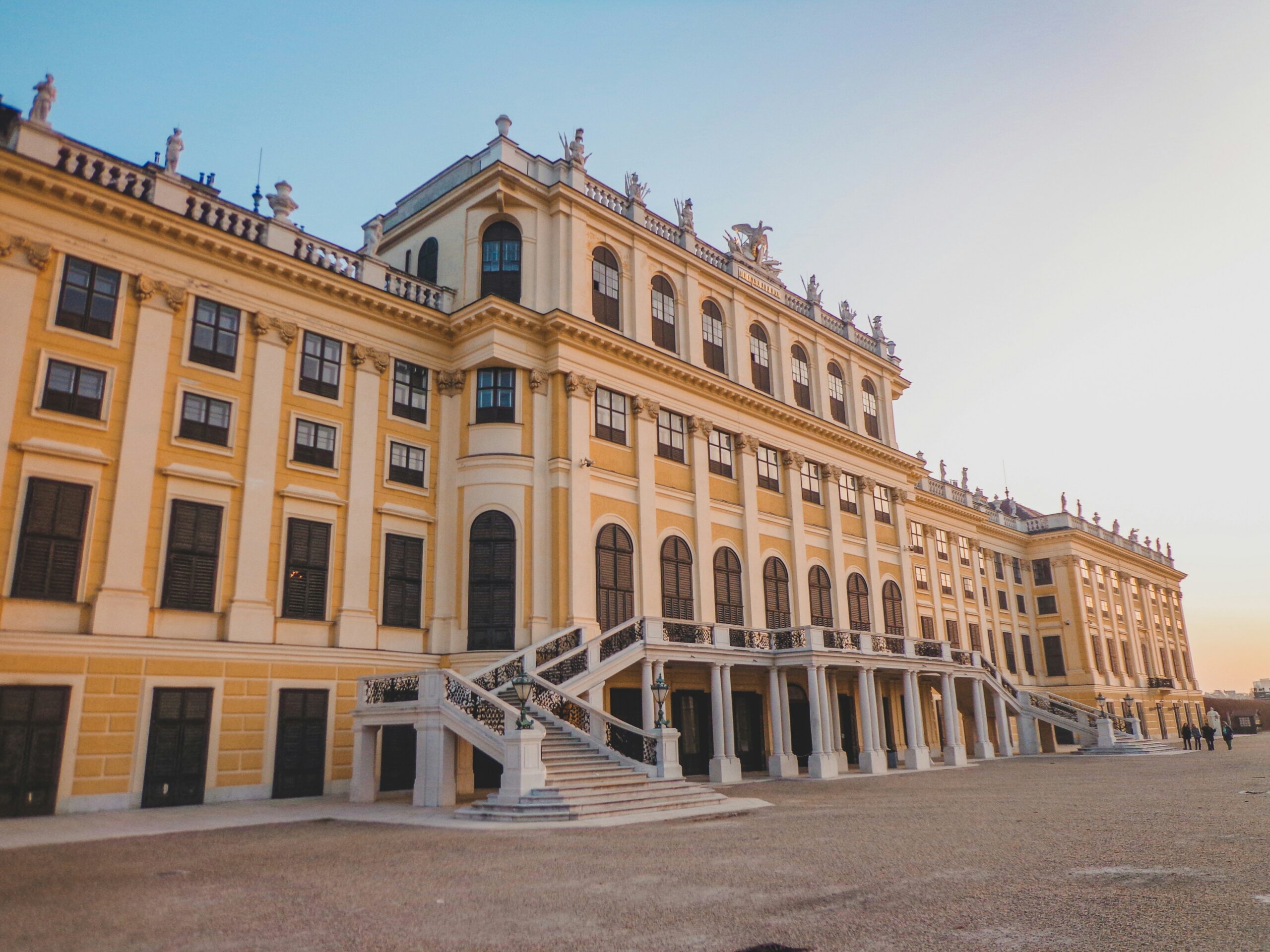 Fachada del Palacio Schönbrunn.