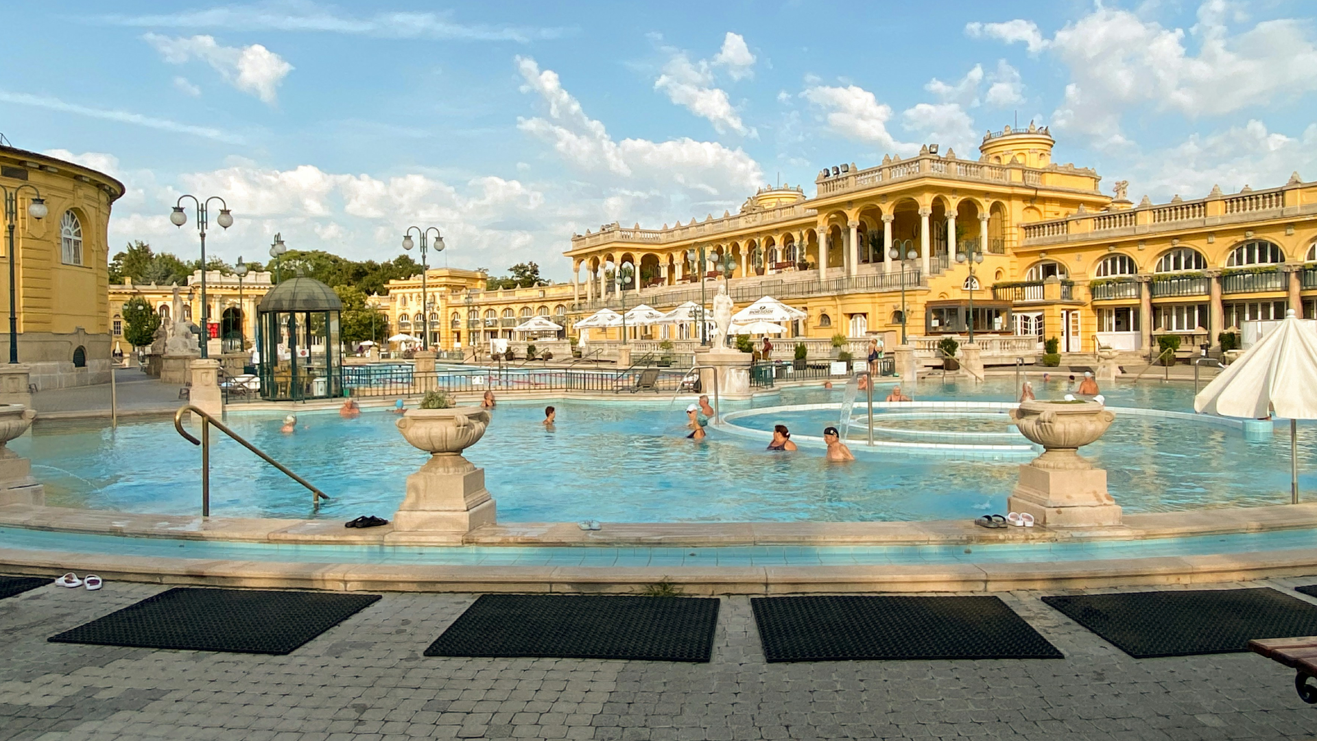 Széchenyi, uno de los balnearios más famosos de la ciudad.