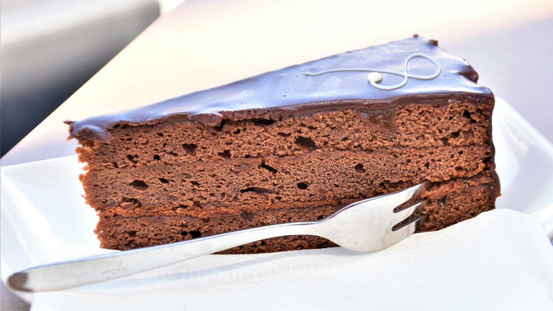 La famosa tarta sacher.