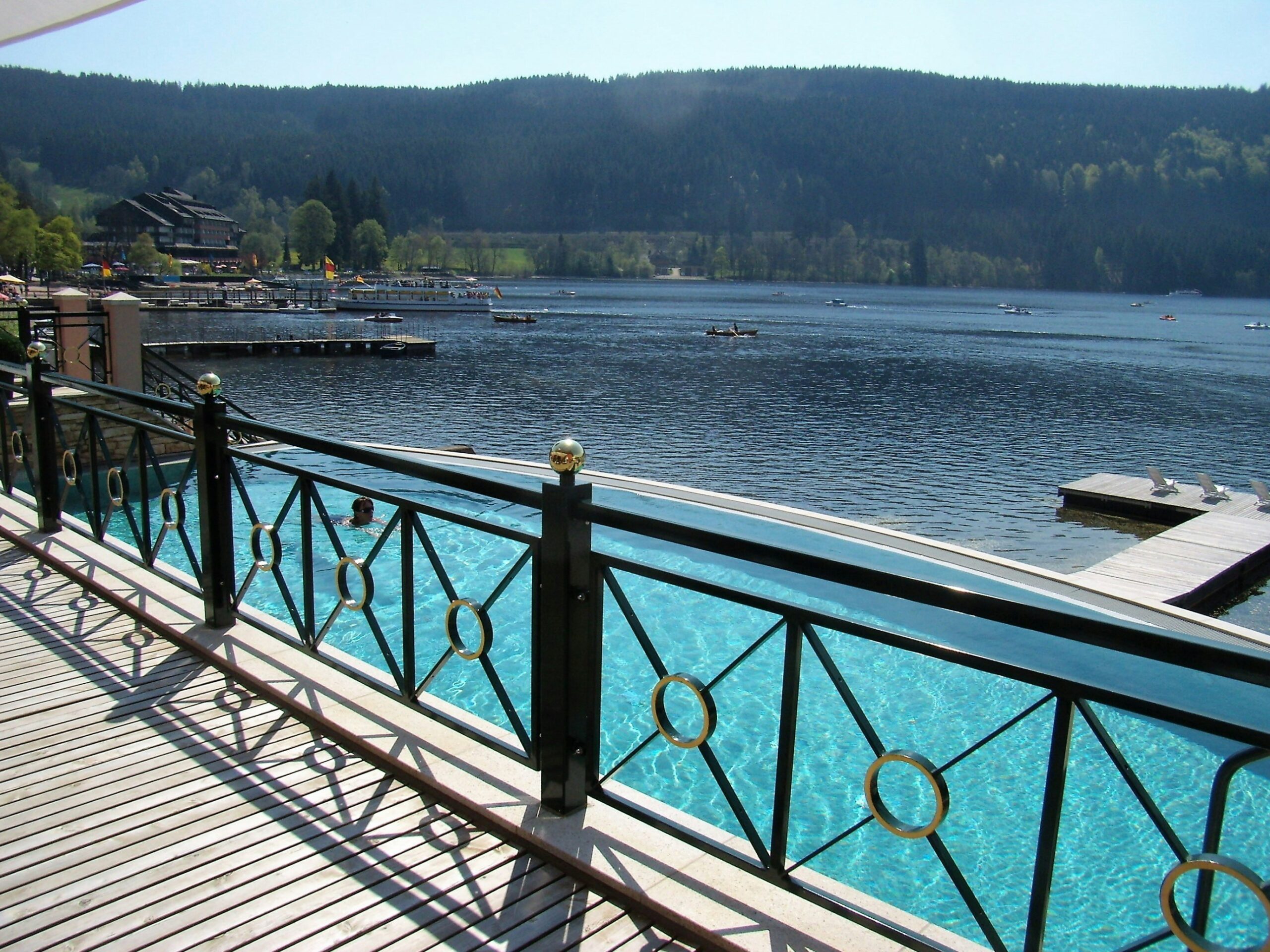 Vistas del lago desde Seestraße.