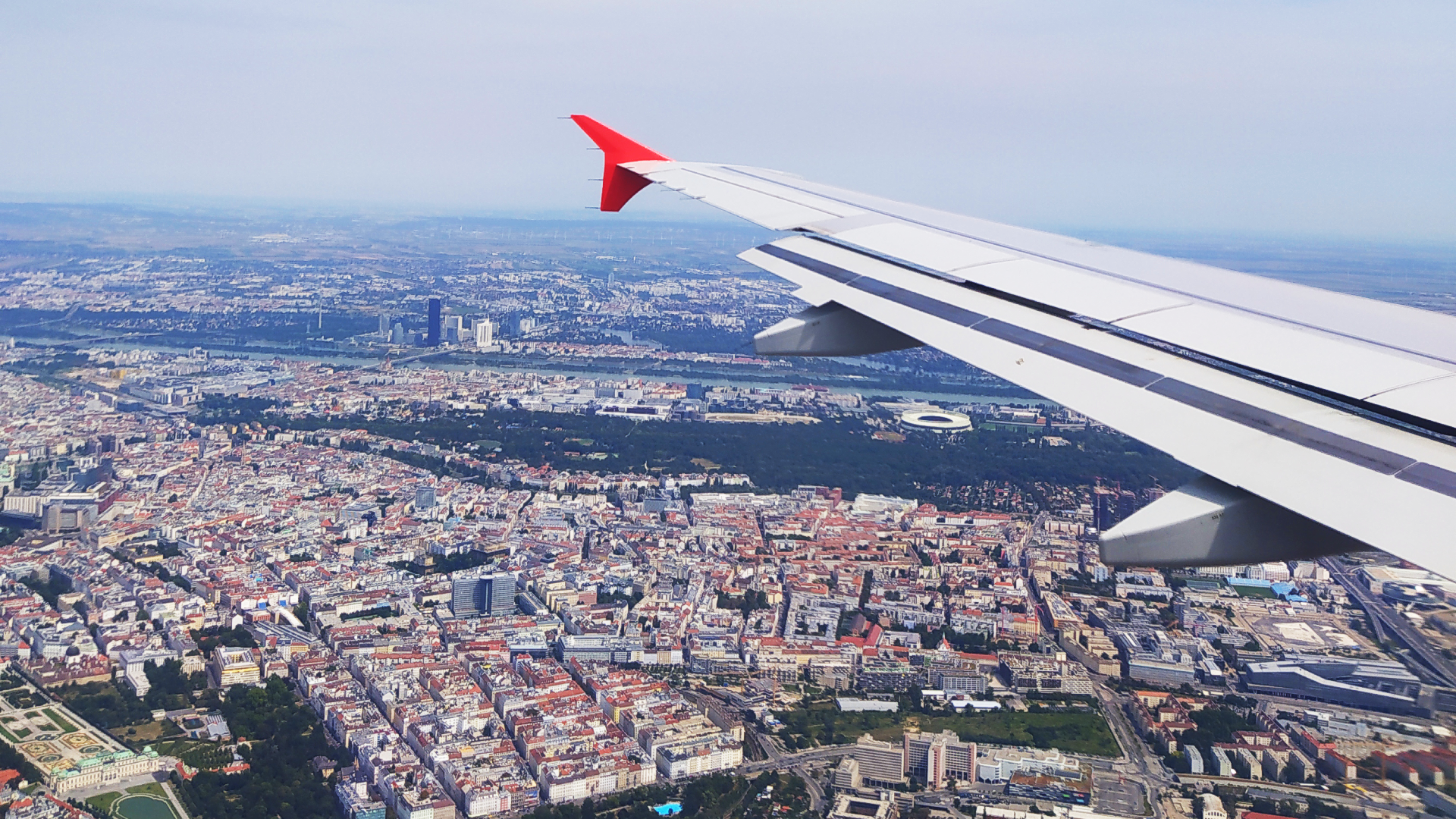 Viena desde el aire