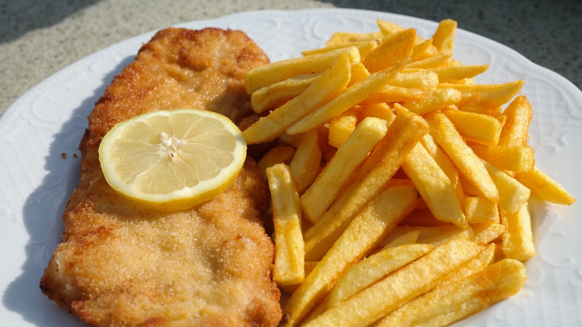 El famoso Wiener Schnitzel.