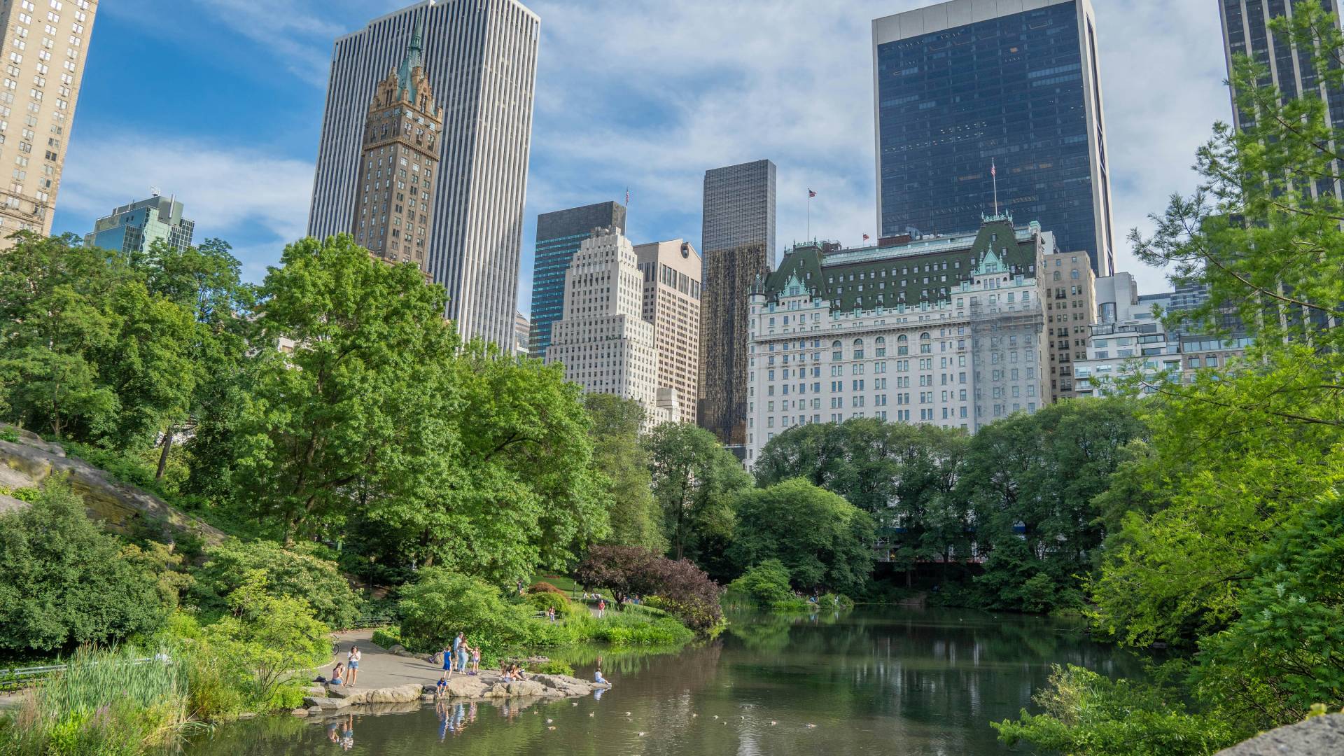 Central Park, en el corazón de Nueva York.