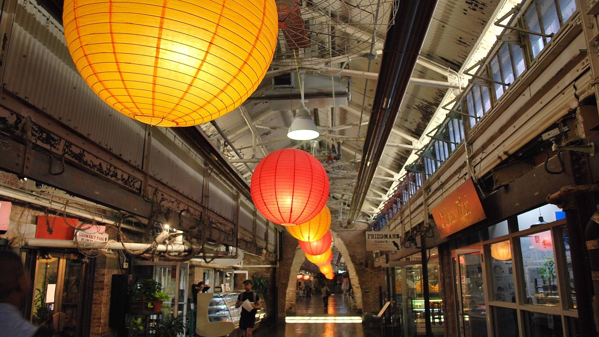 Interior del Chelsea Market.