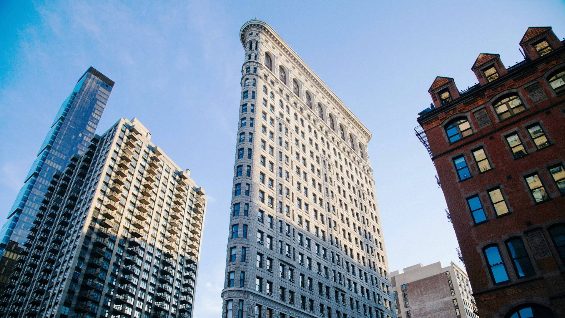 El Flatiron Building es realmente único.