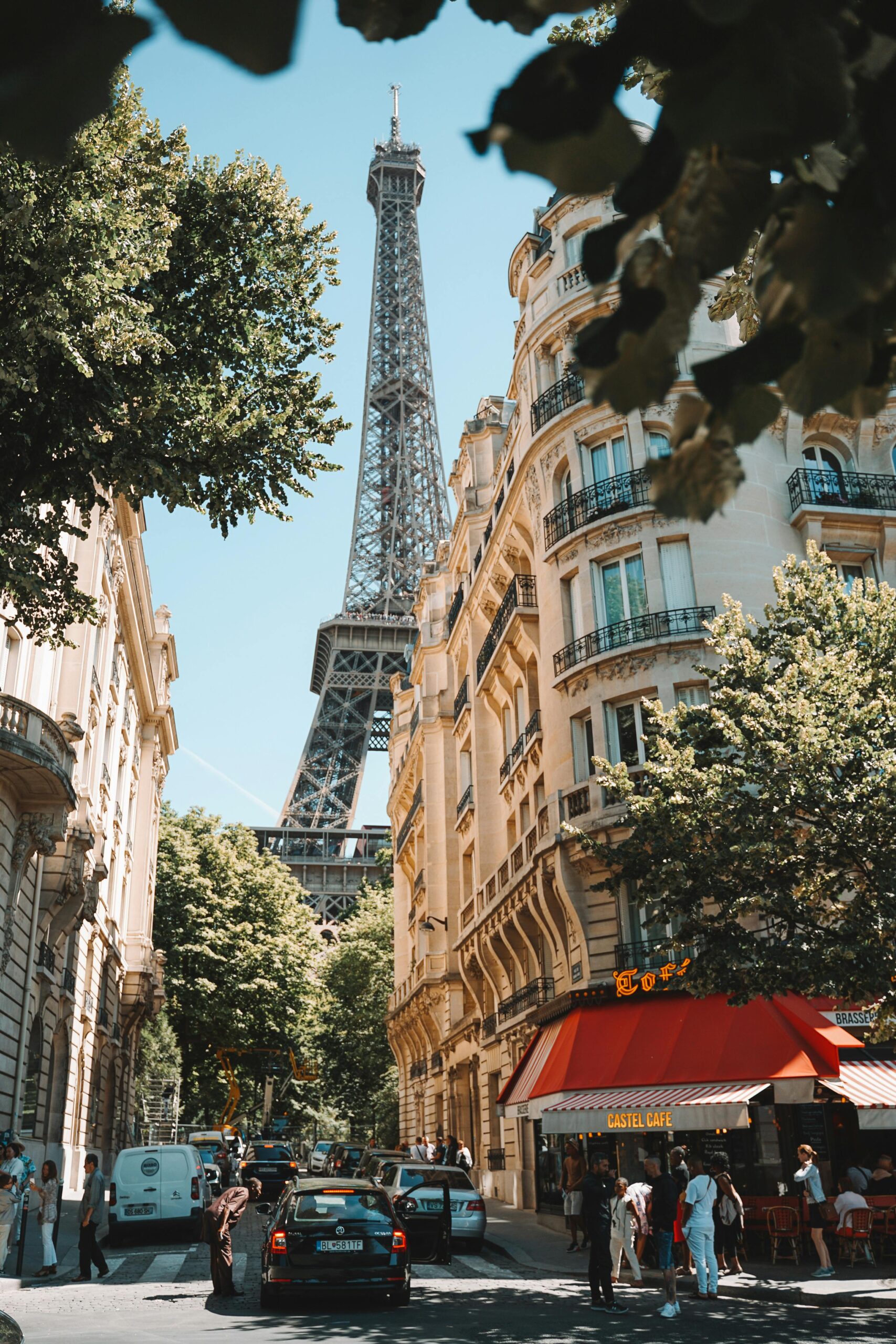 Torre Eiffel en París.