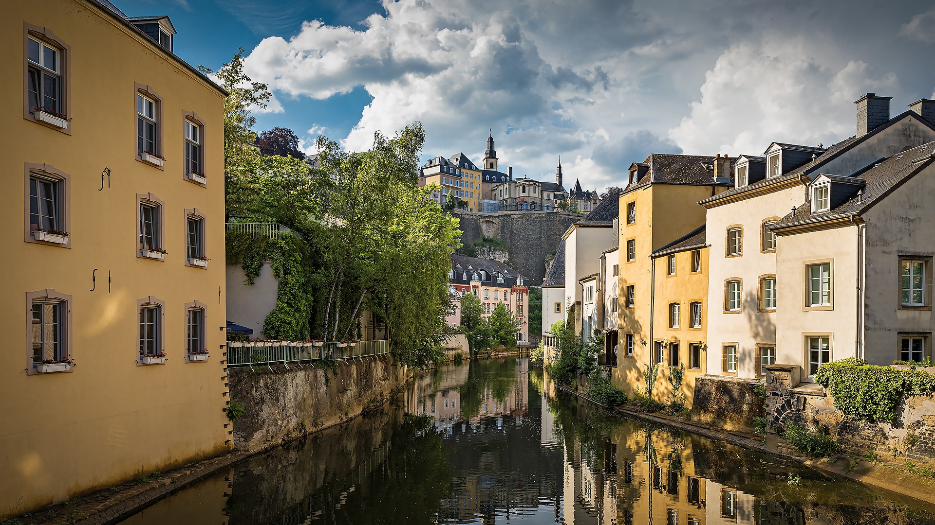 Barrio de Grund en Luxemburgo.