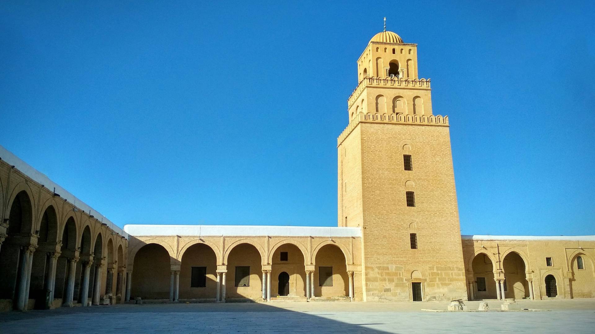 La mezquita de Kairuán es uno de los grandes atractivos de la ciudad.