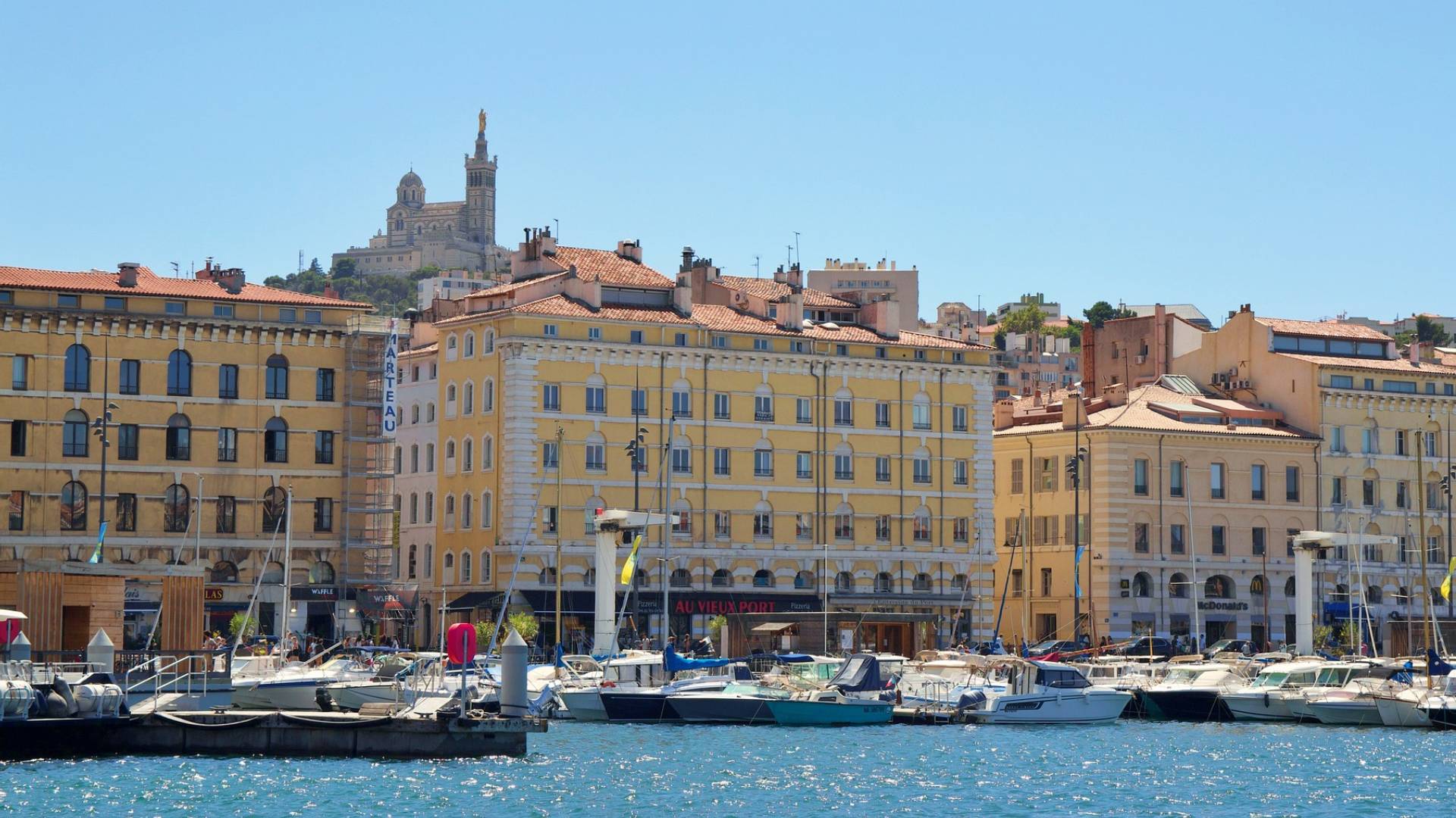 Puerto de Marsella.