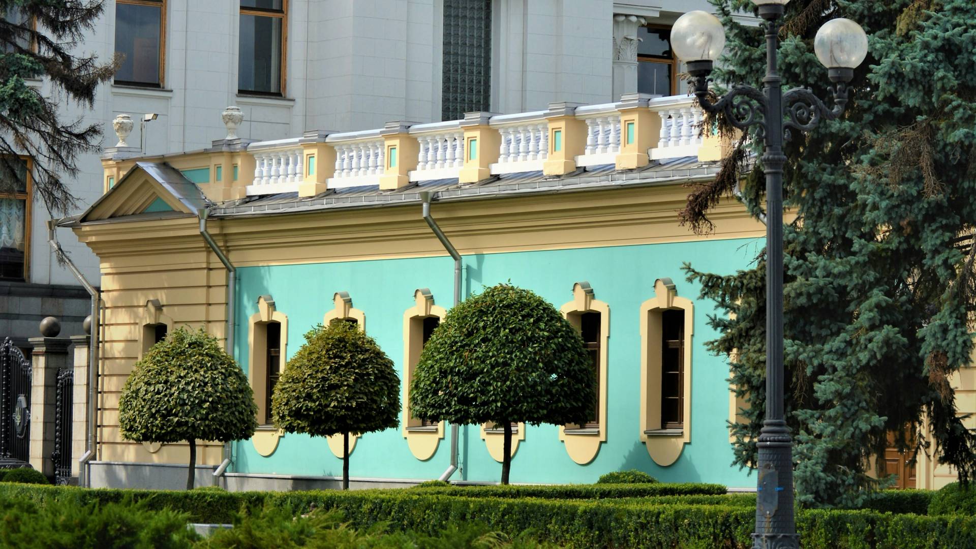 Lateral del Palacio Mariyinsky.