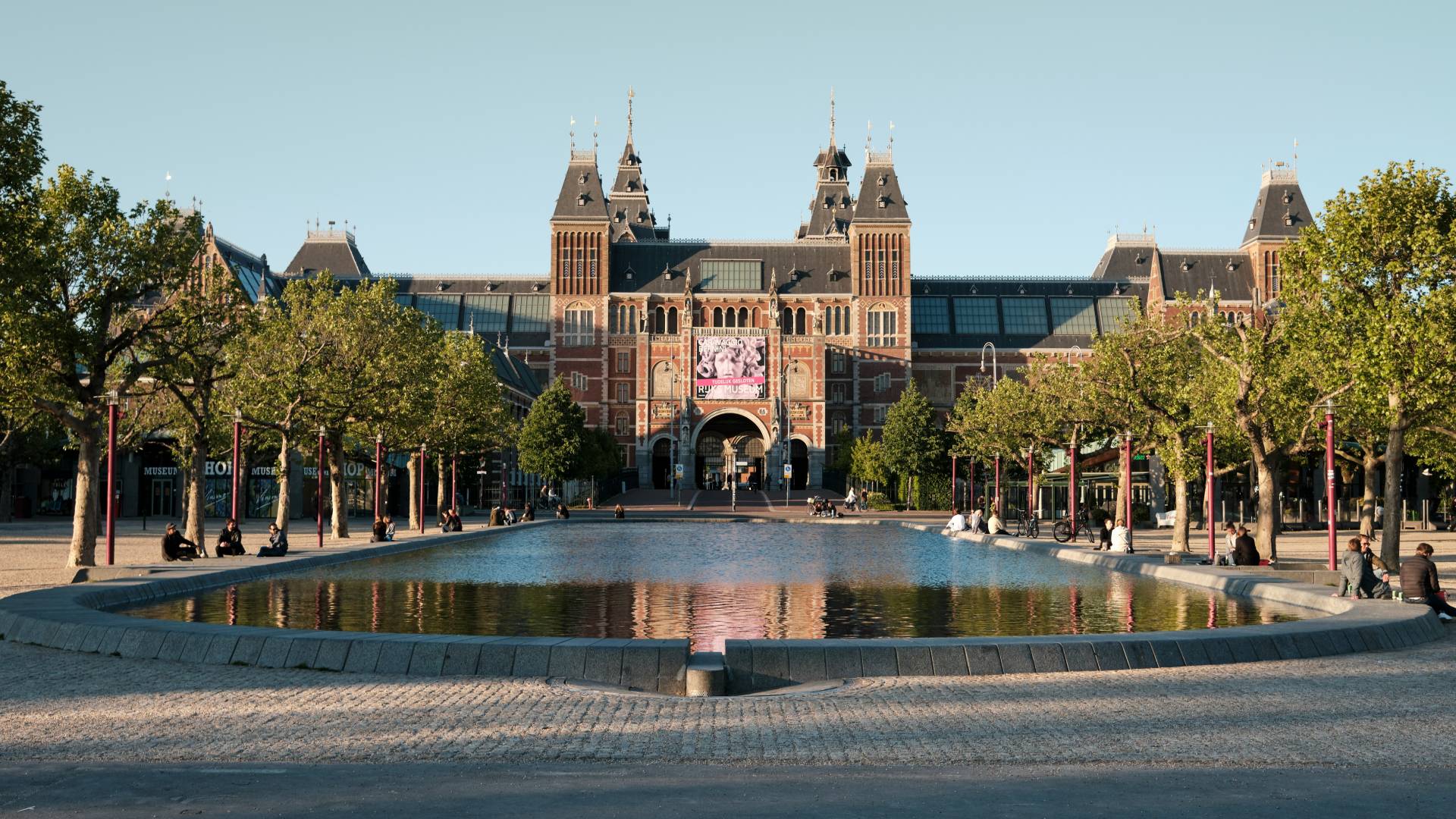 Rijksmuseum, uno de los museos más importantes de la ciudad.