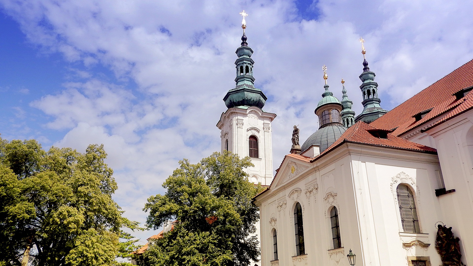 Edificios del monasterio Strahov.