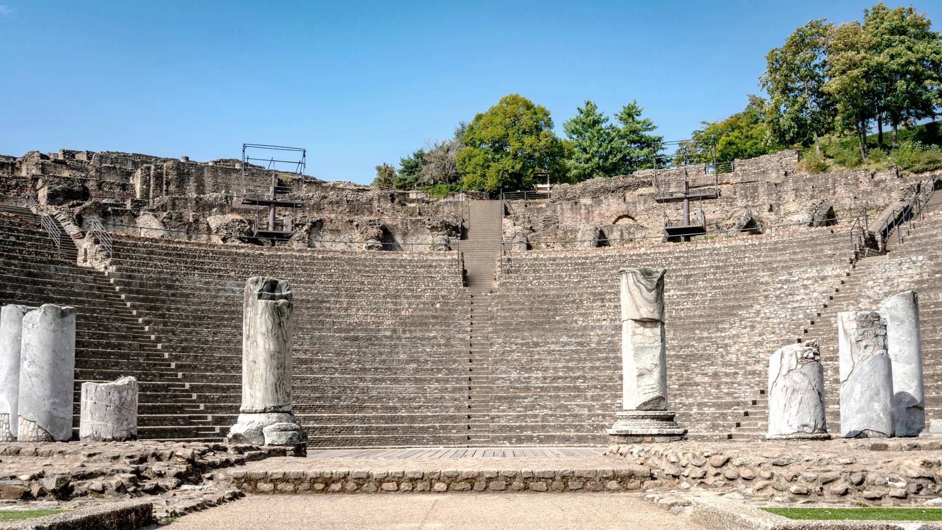 Teatro Galo-Romano en Lyon.