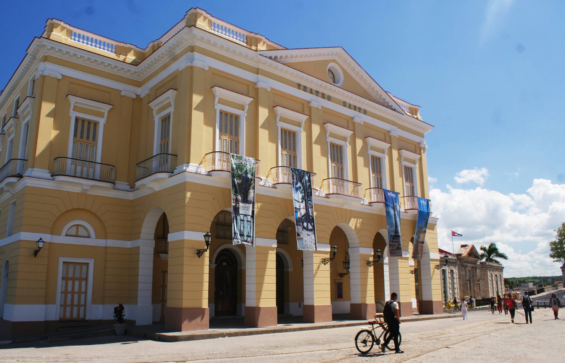 Edificio del Teatro Sauto en Matanzas.