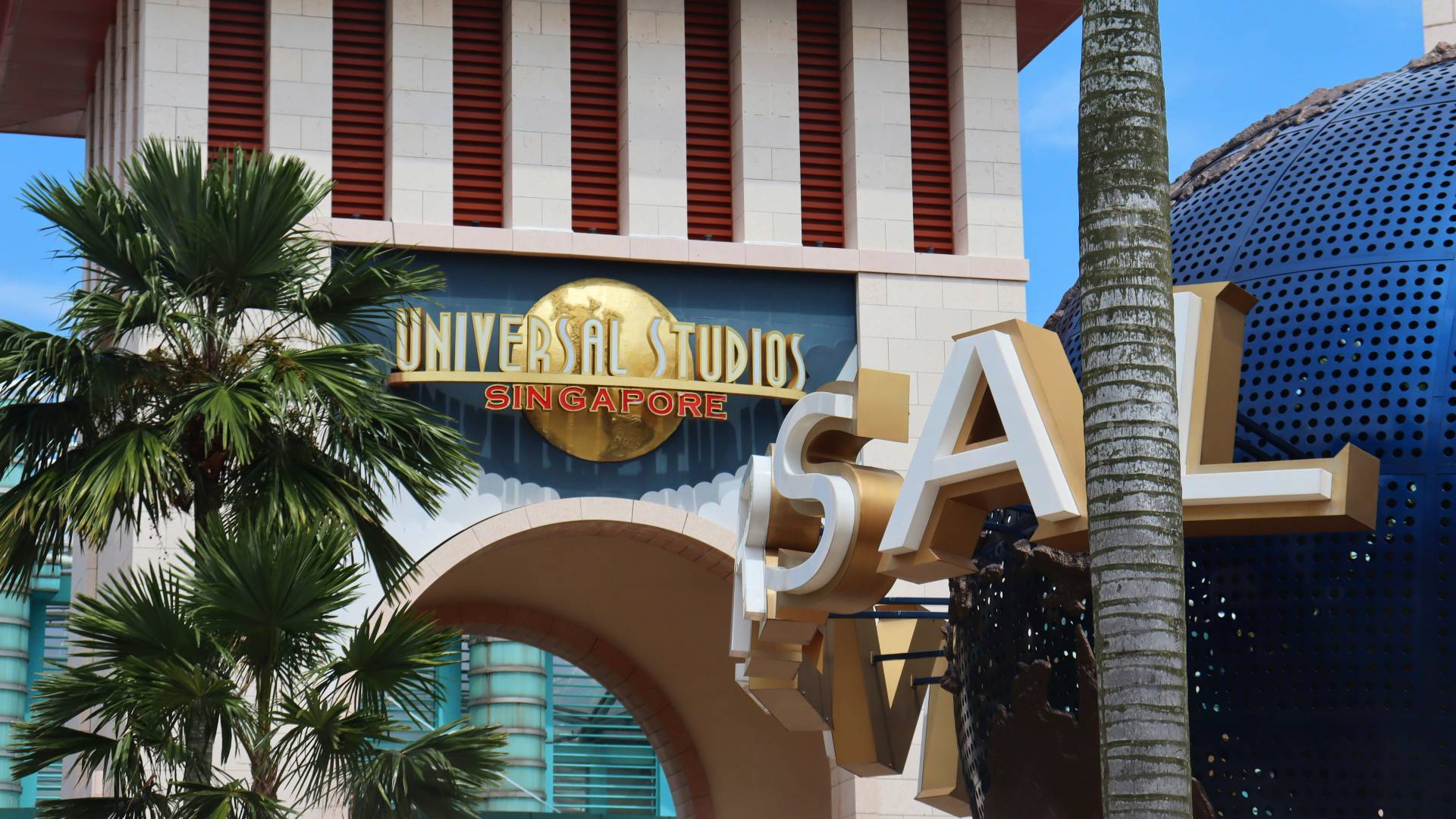 Universal Studios Singapur es una de las excursiones más comunes.