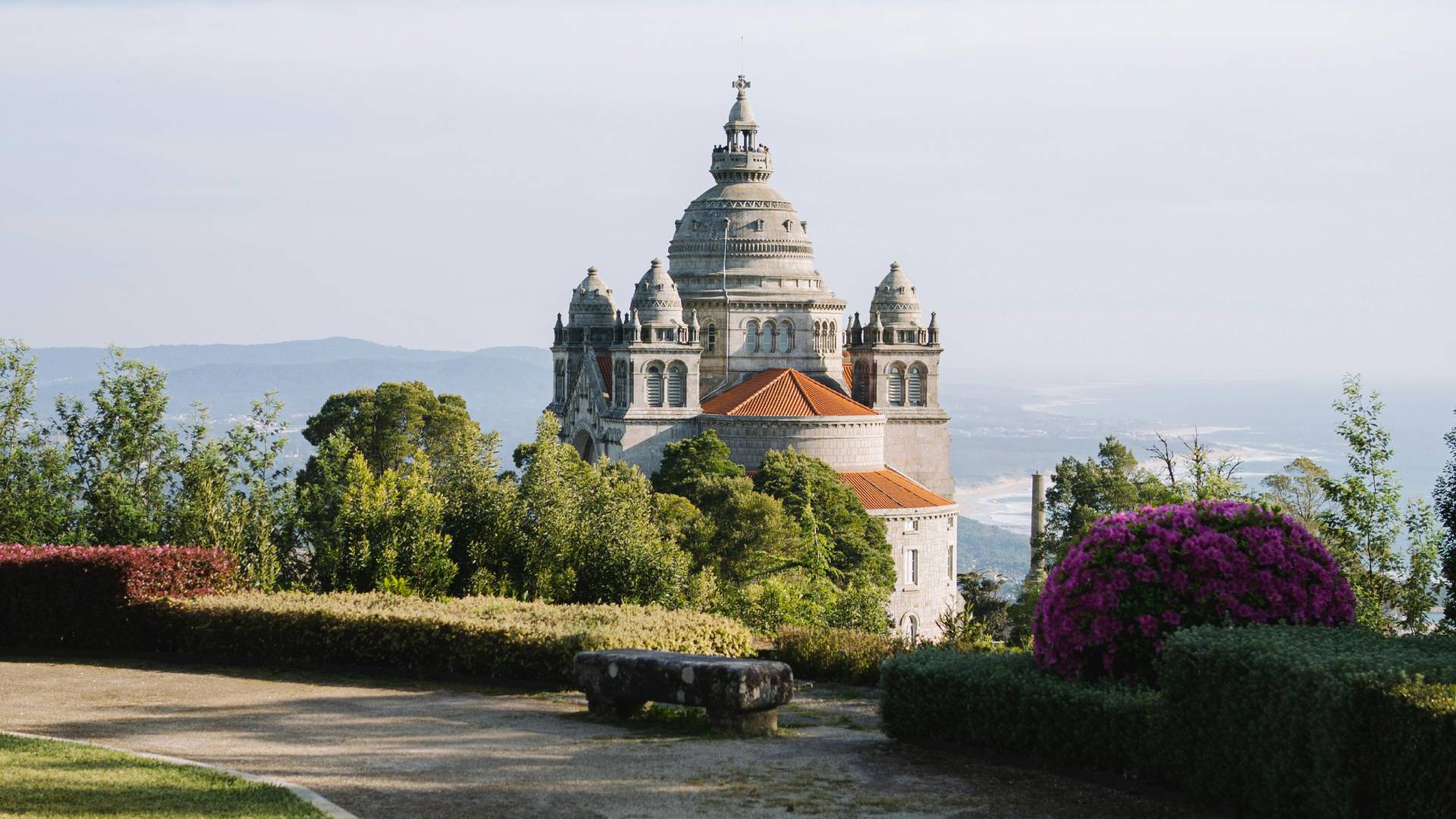 Santuario del Sagrado Corazón de Jesús en Viana do Castelo.