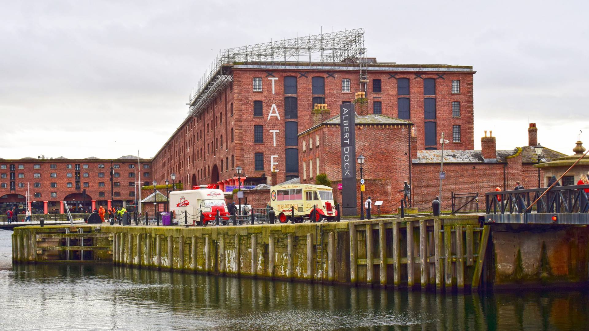 El famoso Albert Dock.