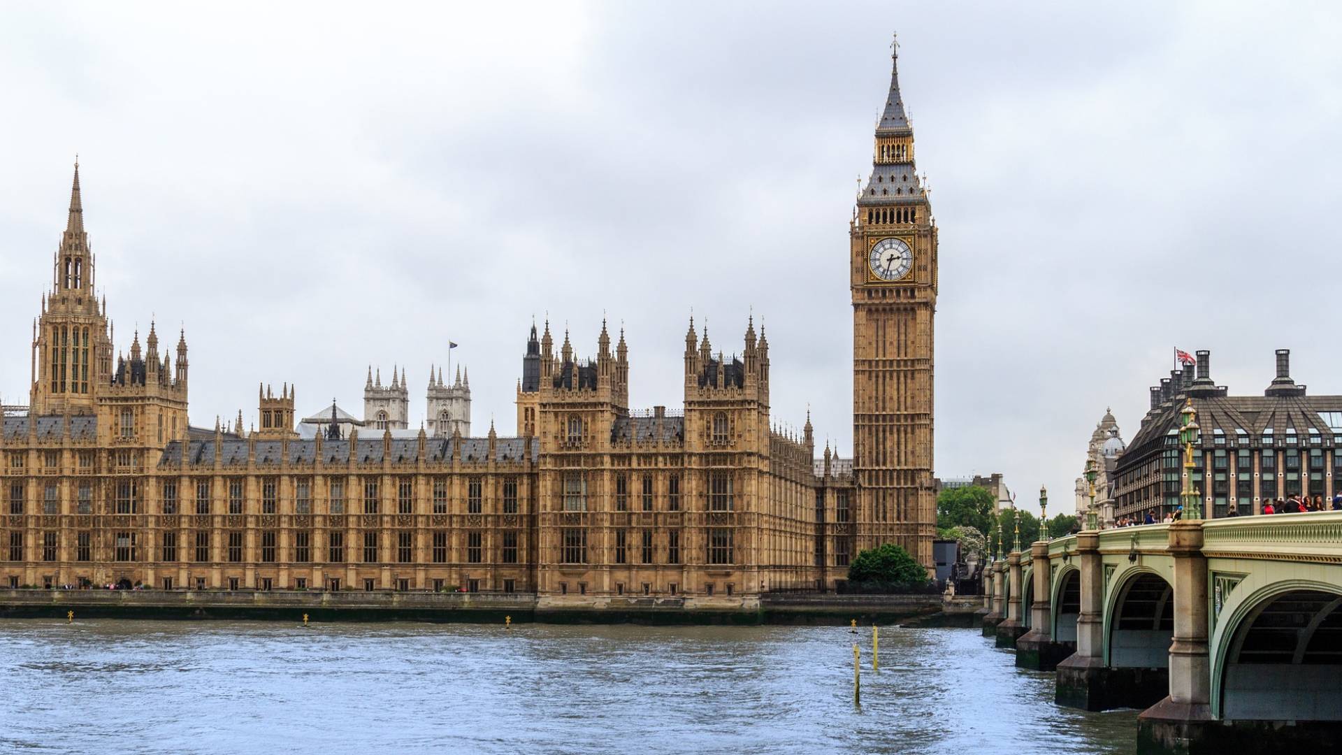 Big Ben y Palacio de Westminster.