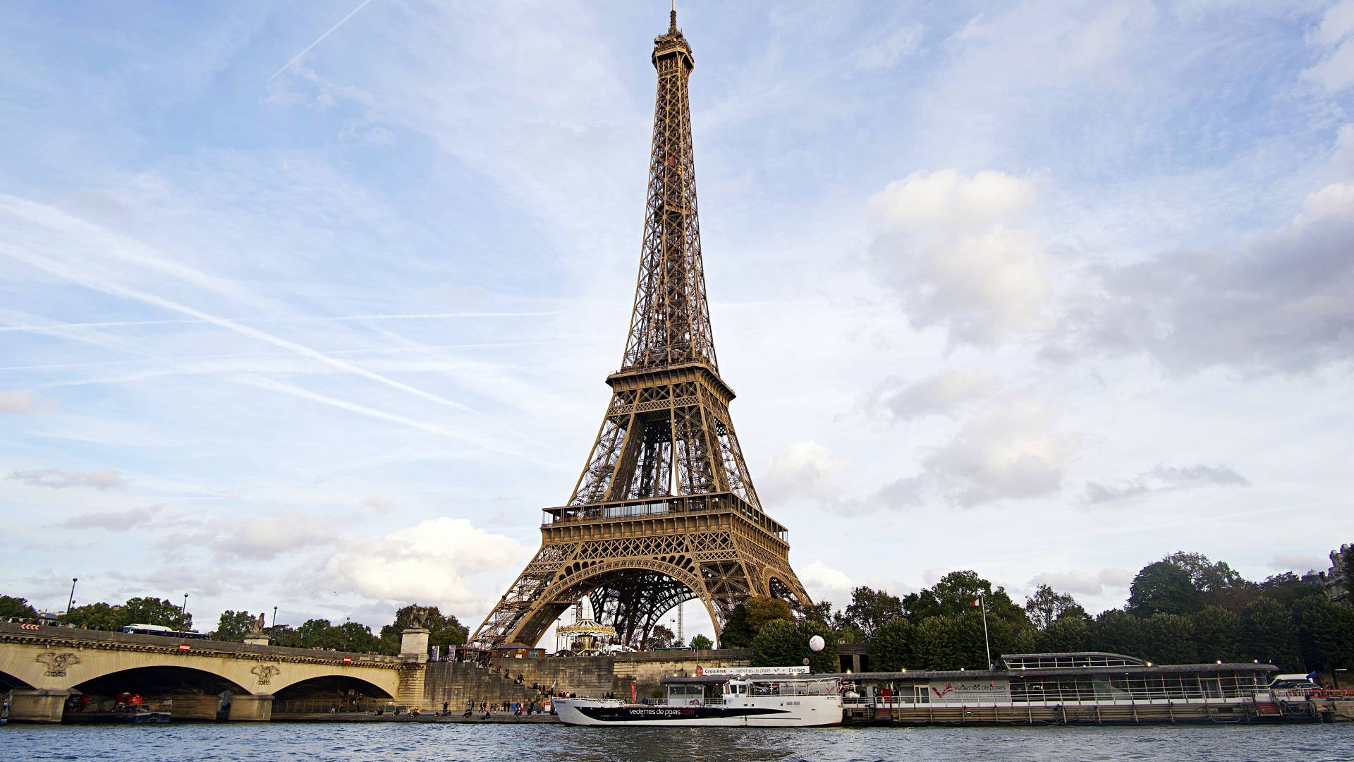 La emblemática Torre Eiffel.