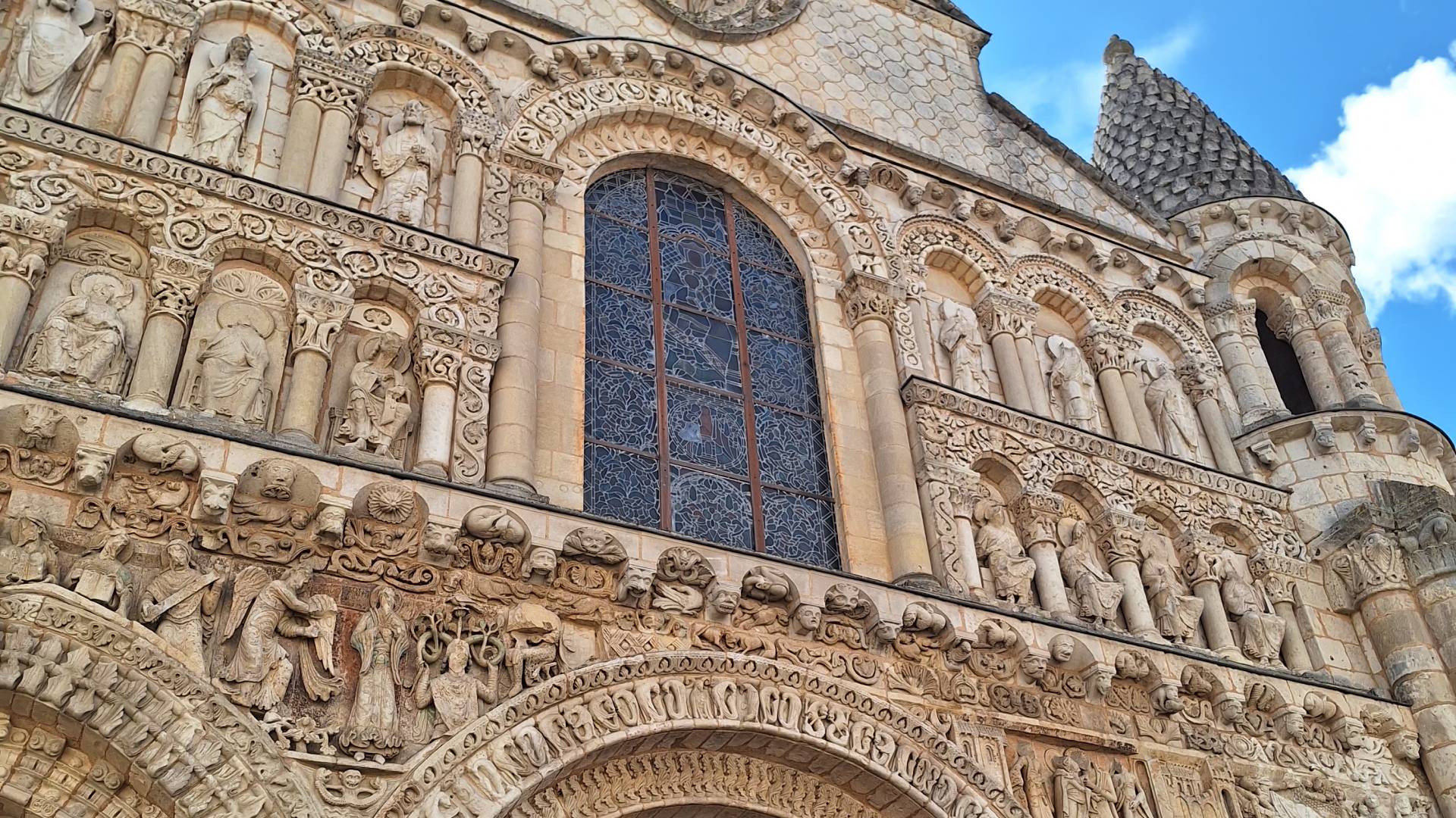 Detalle de Notre Dame la Grande.