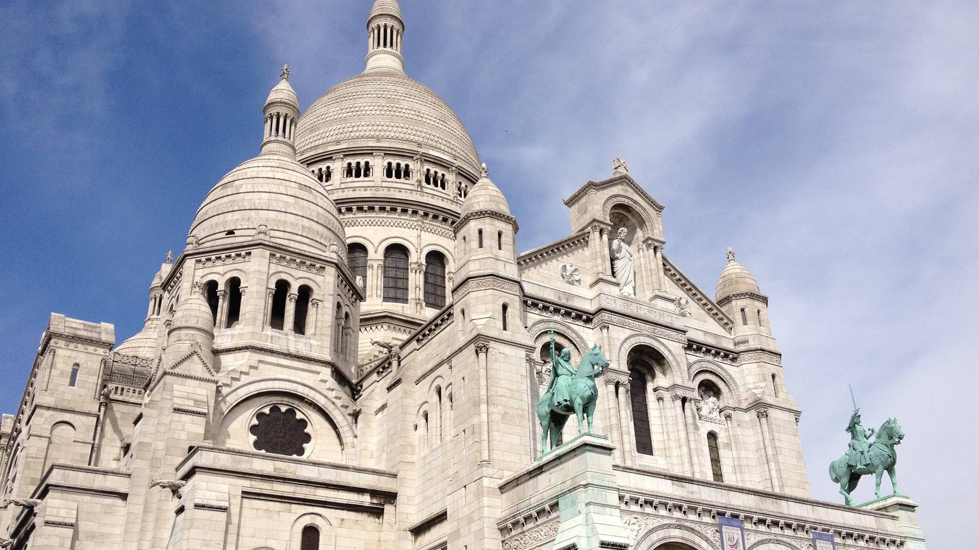 Basílica del Sacré Coeur en Montmartre.