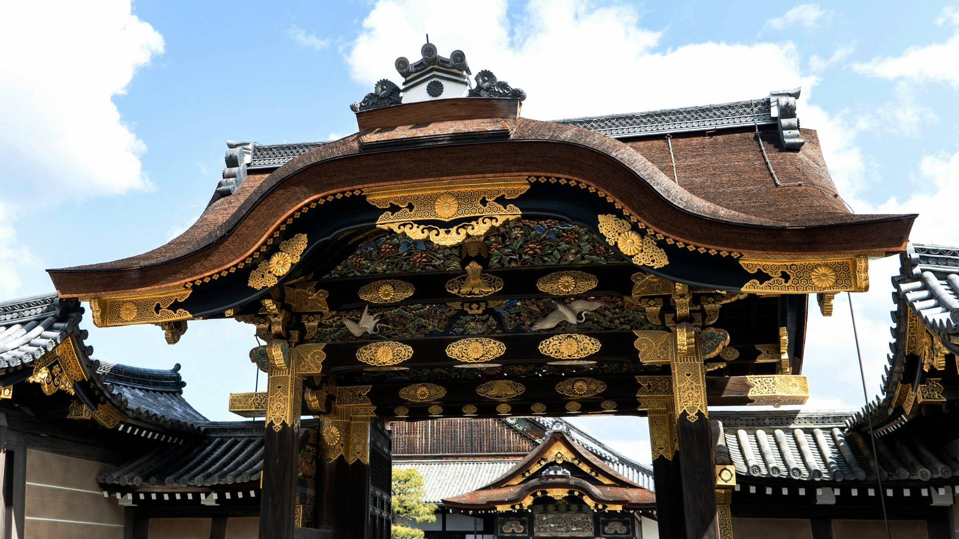 Entrada del Castillo Nijō.