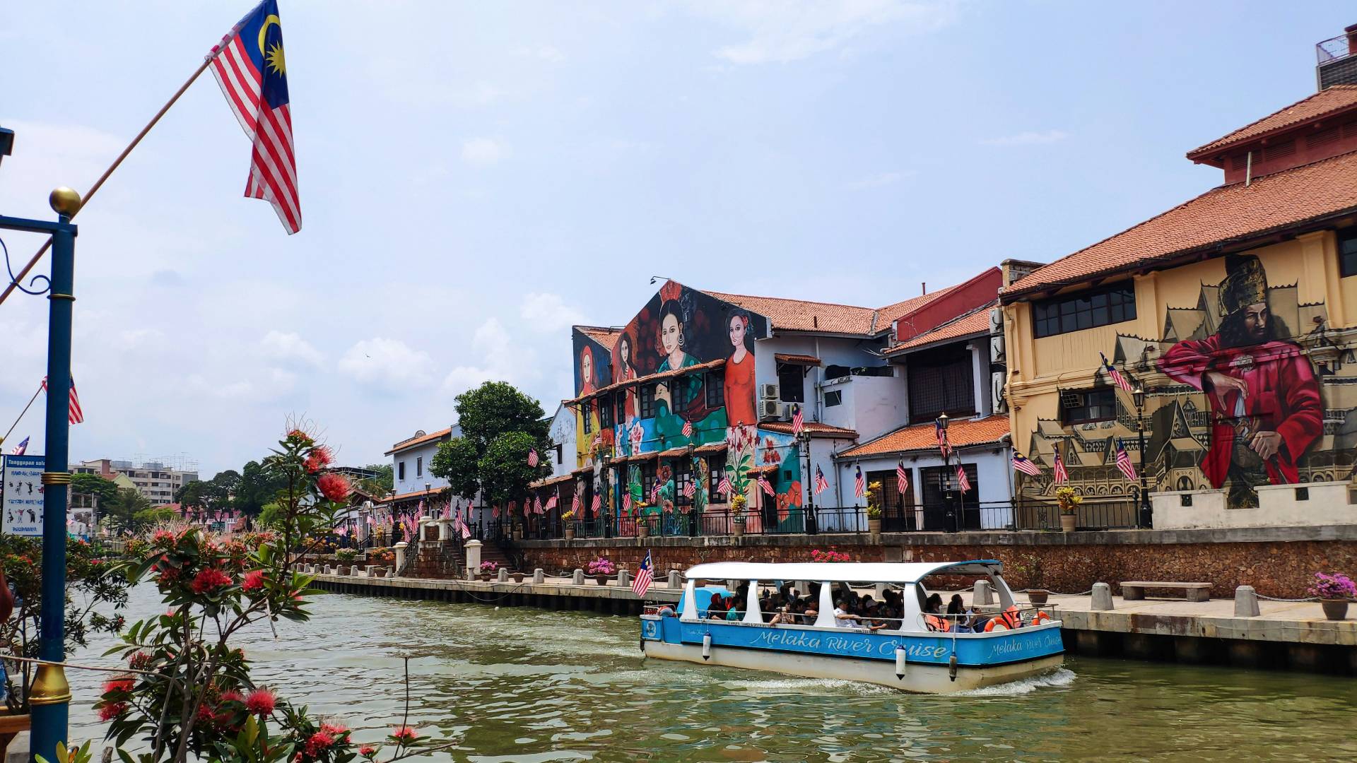 Ribera del río Malacca.