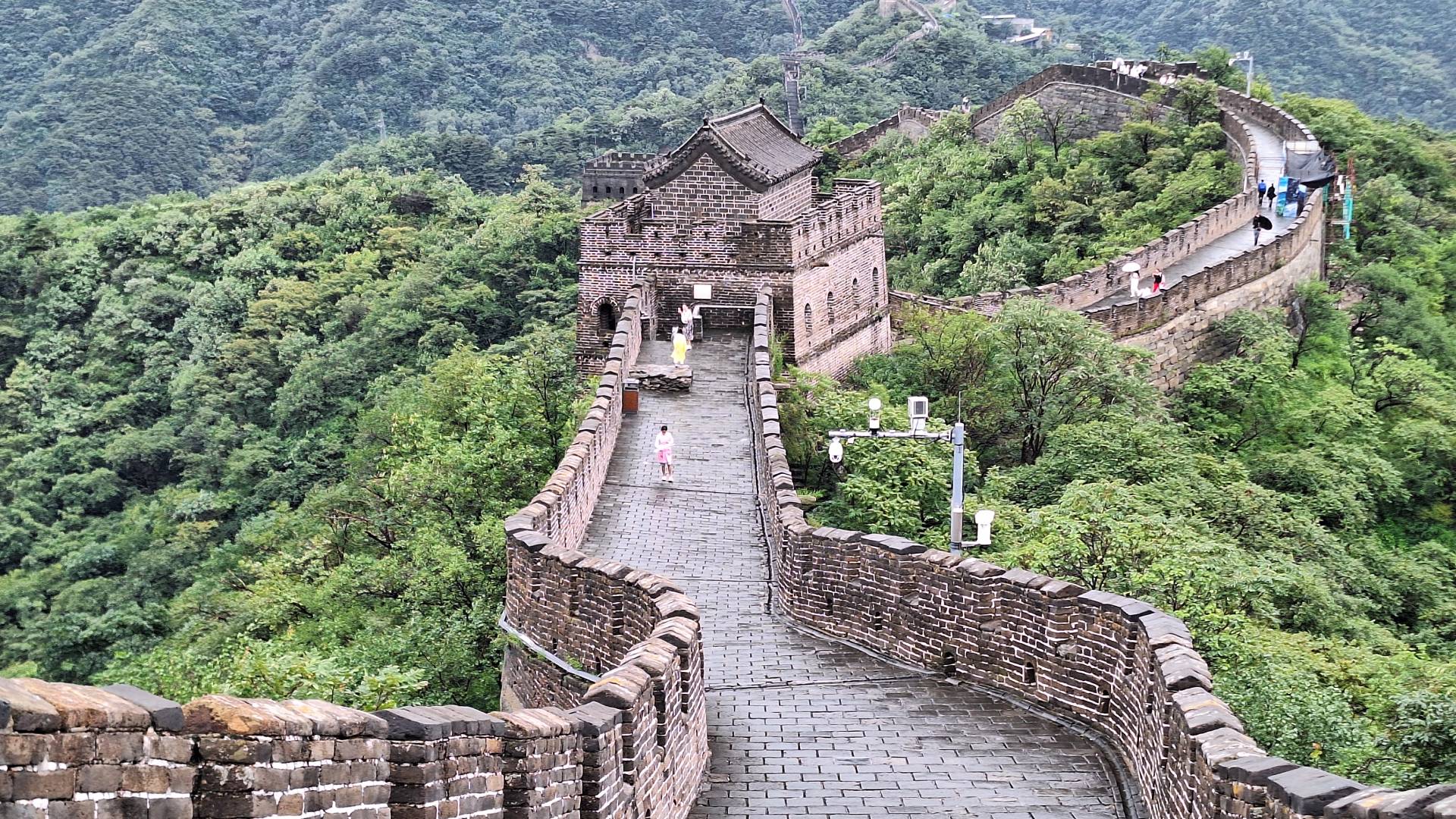 La Gran Muralla China de Mutianyu.