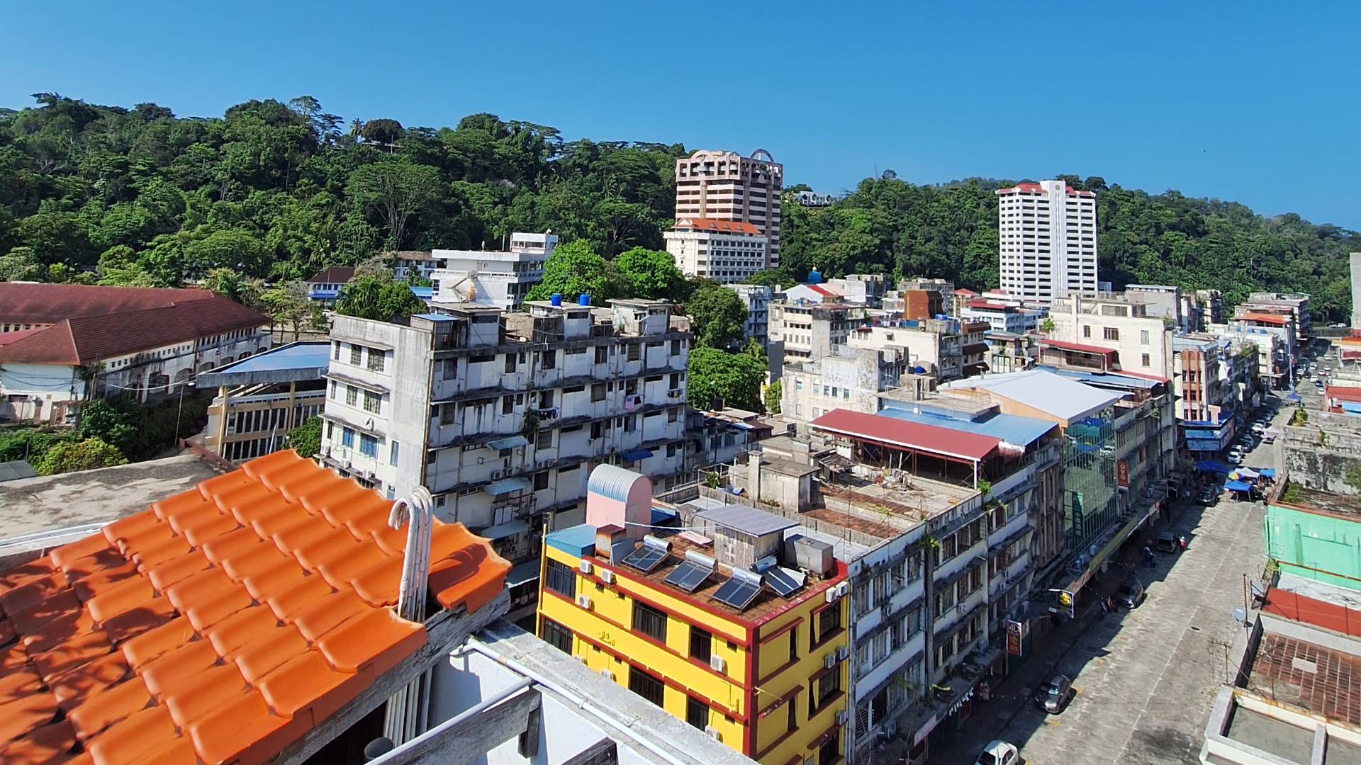 Panorámica de Sandakan.