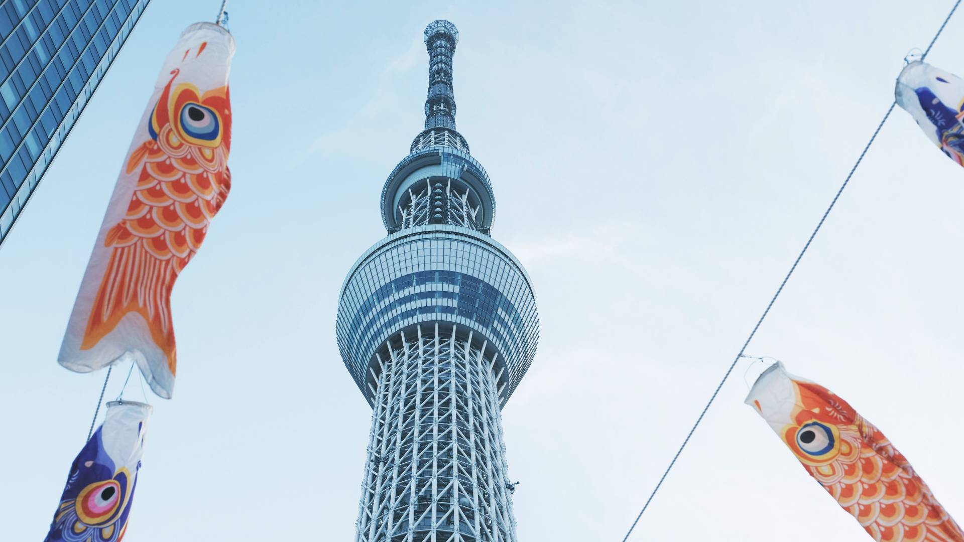 El enorme Tokyo Skytree.