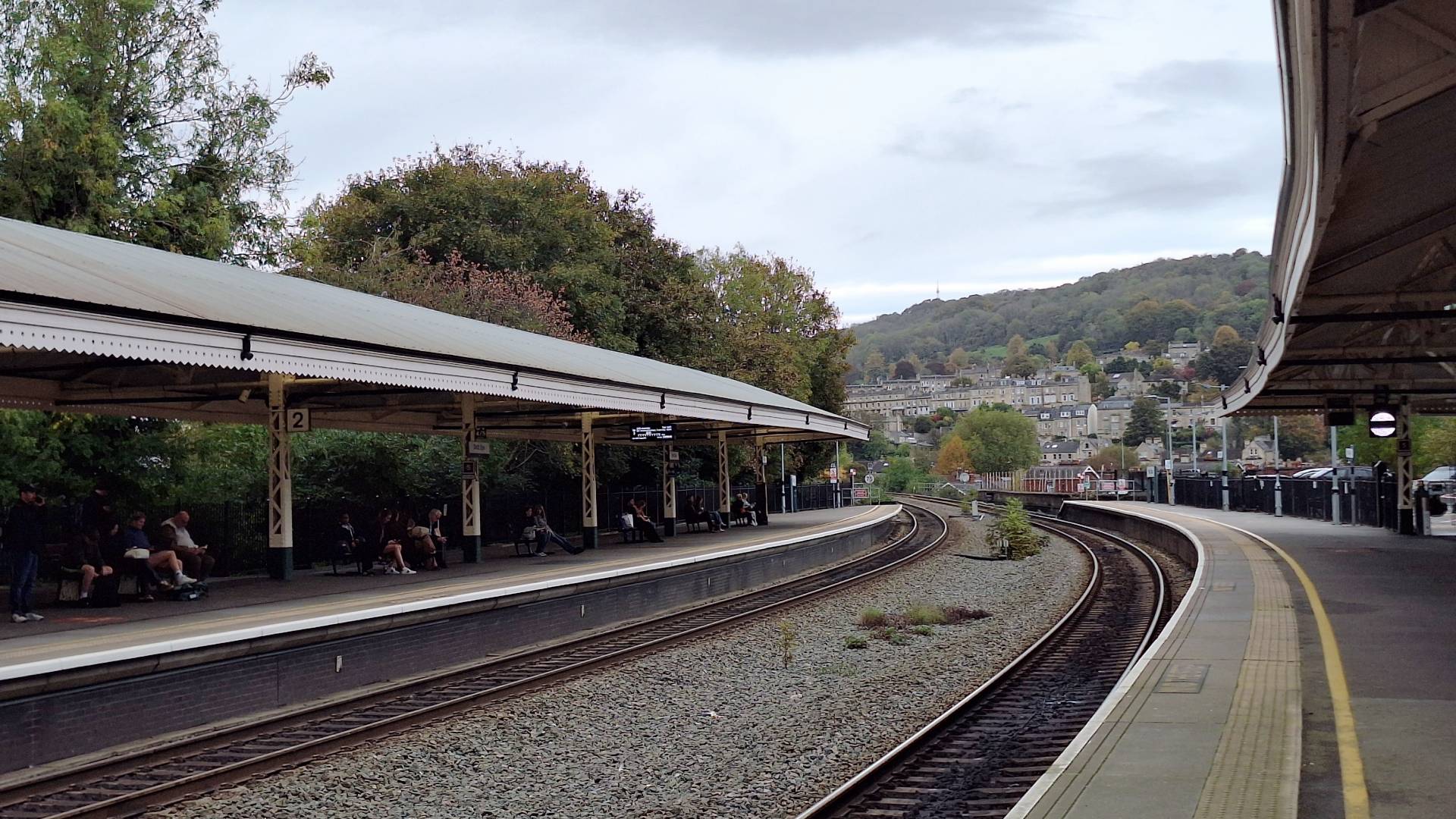 Estación de tren de Bath.