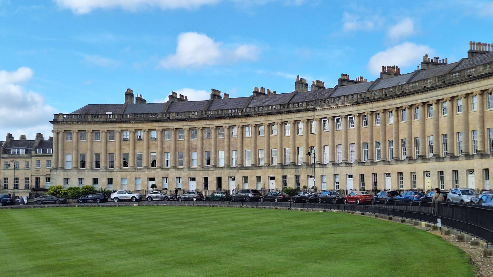 The Royal Crescent en Bath.