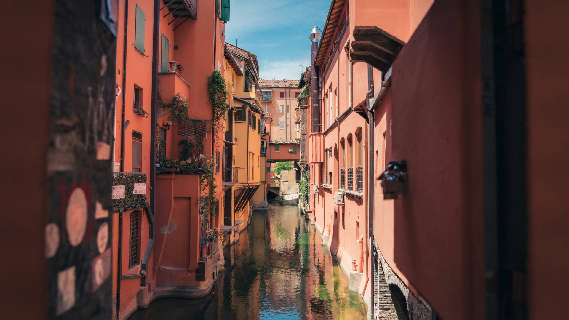 La Piccola Venezia en Bolonia.