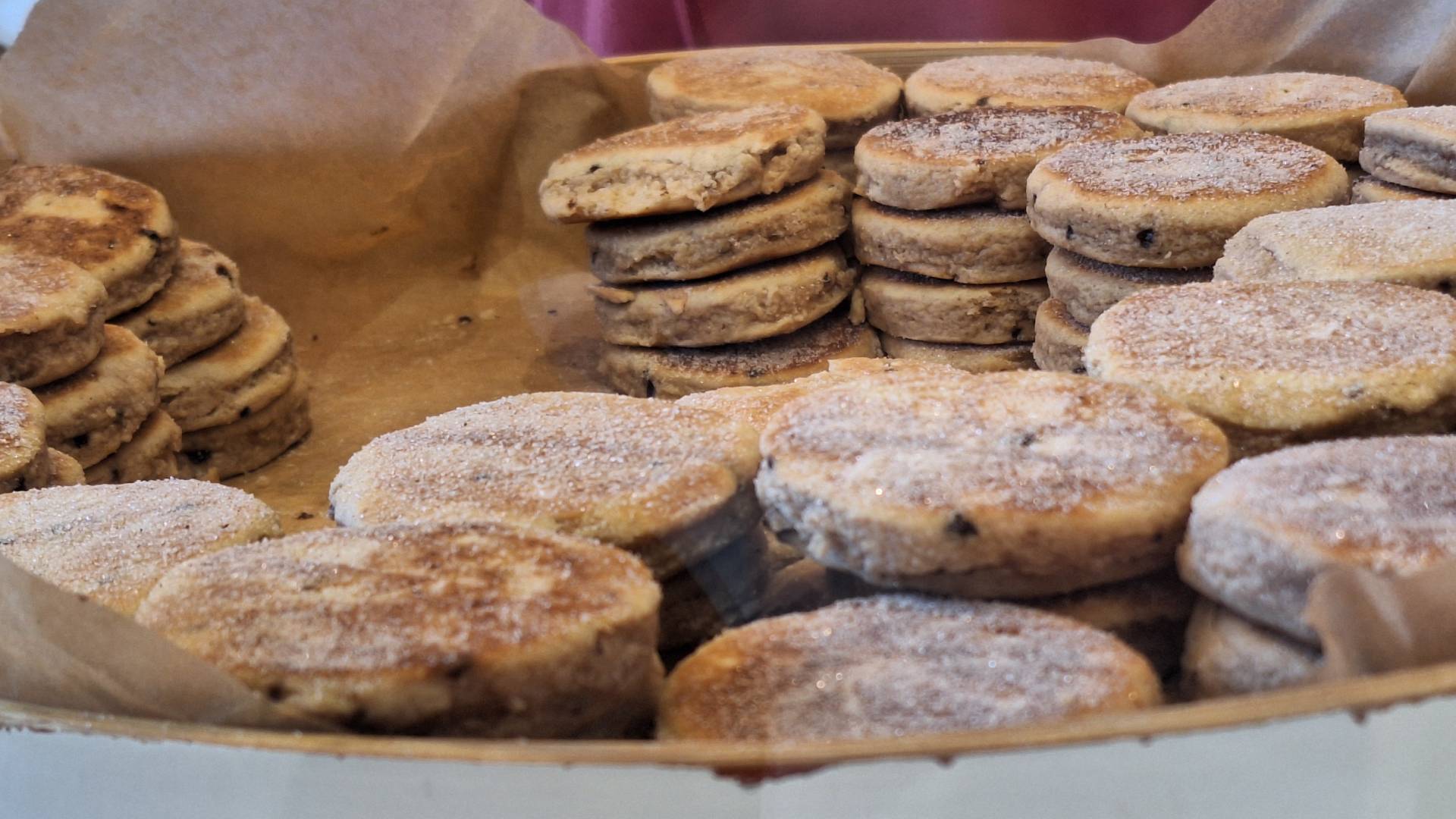 Los welsh cakes son una auténtica delicia.