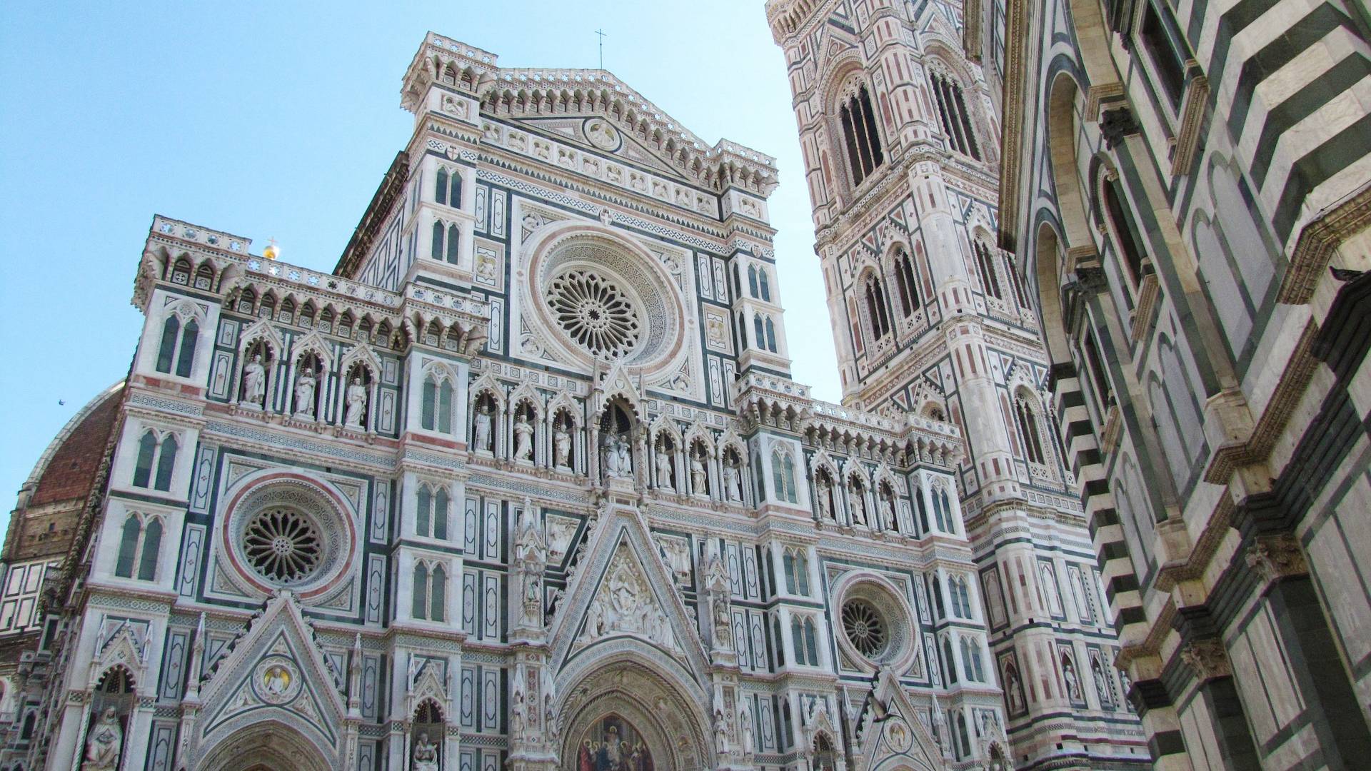 La preciosa Catedral de Santa María del Fiore.