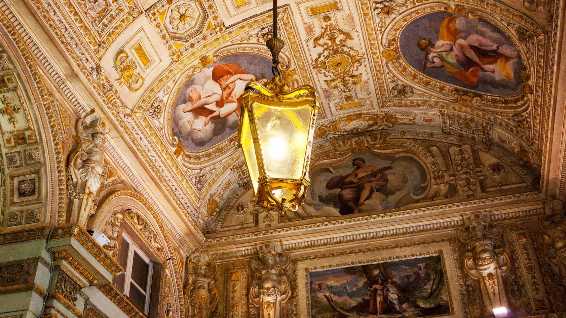 Interior del Palazzo Carrega-Cataldi, actual Cámara de Comercio.