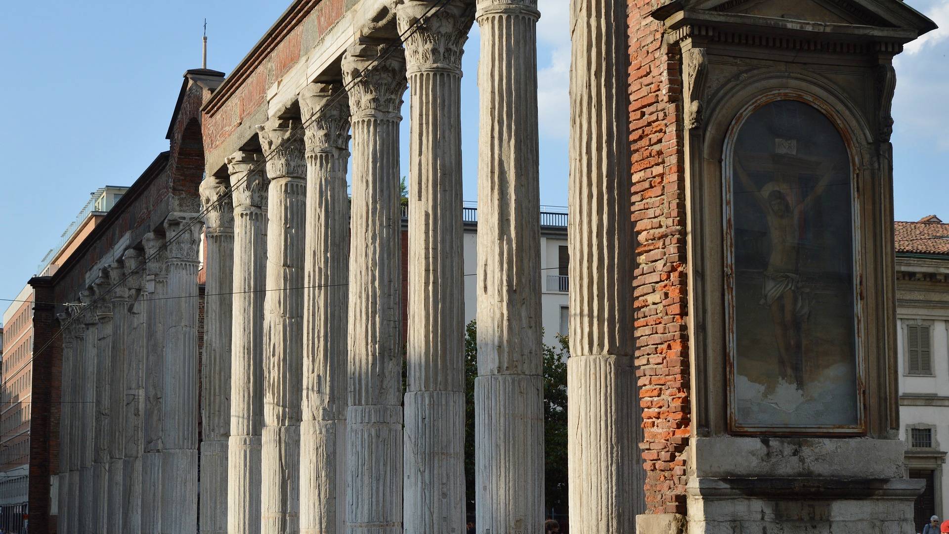 Columnas de San Lorenzo.