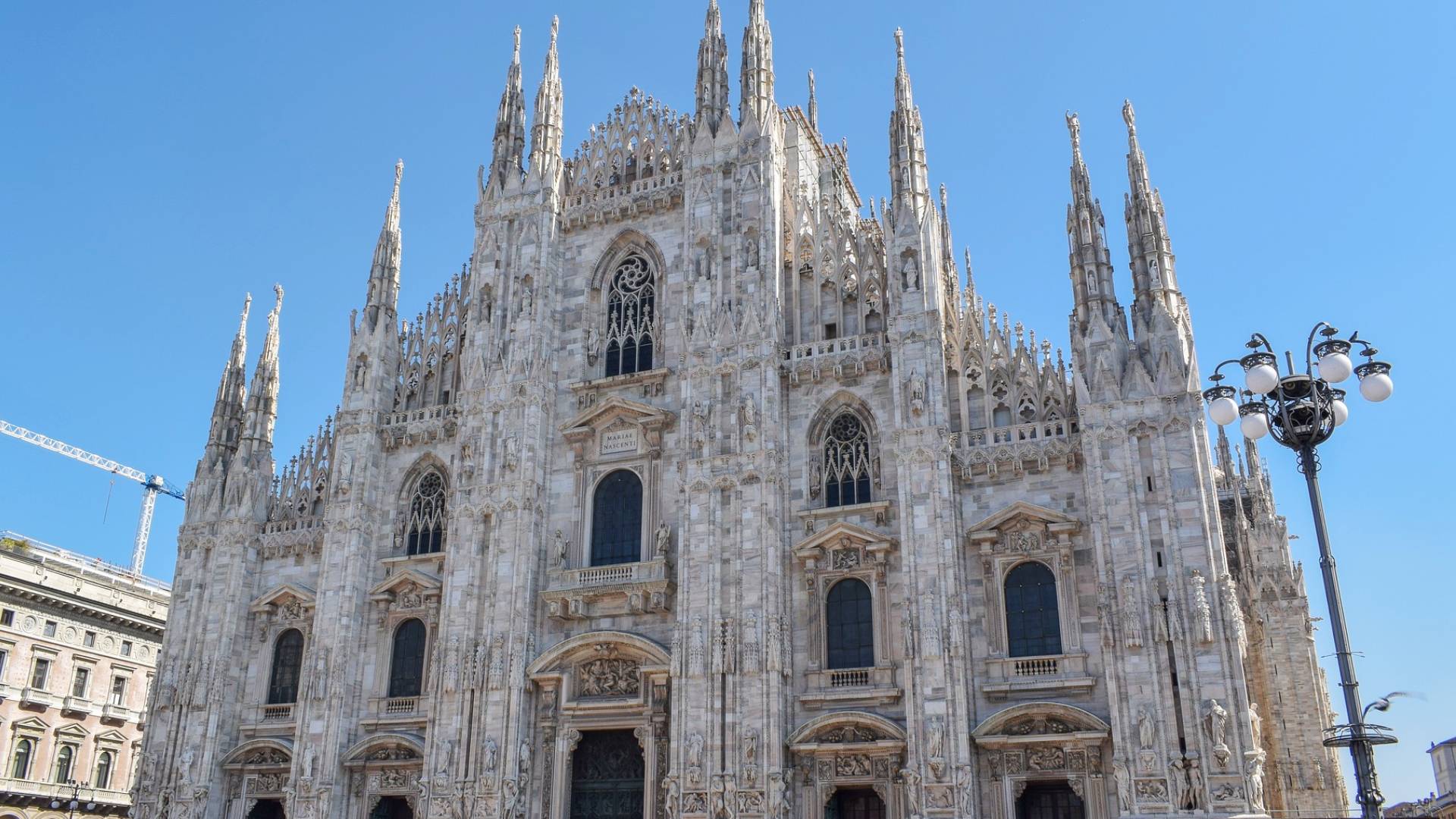 El impresionante Duomo de Milán.