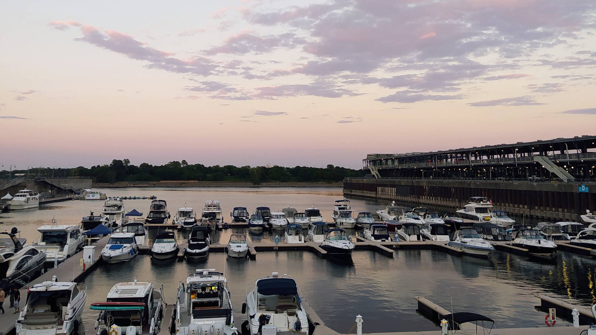 Atardecer en el Vieux Port.