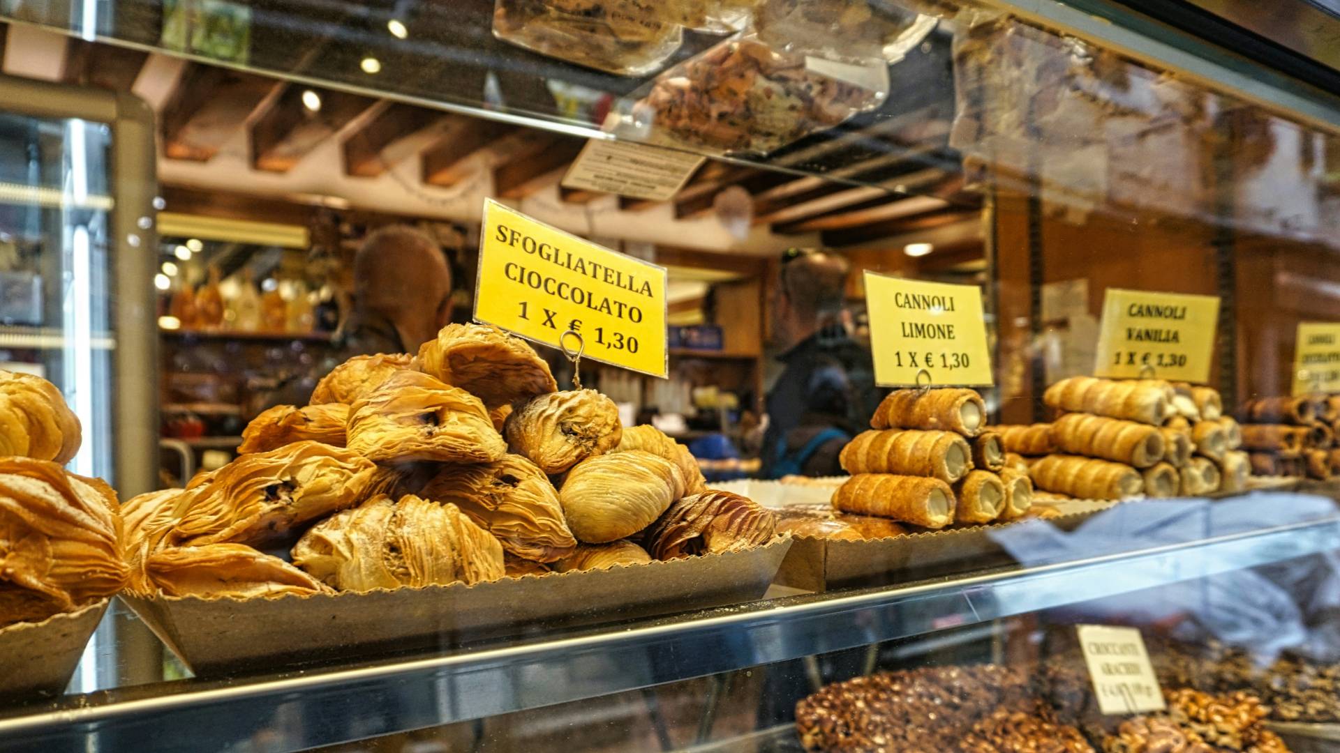 Los sfogliatelle son el dulce estrella de Nápoles.