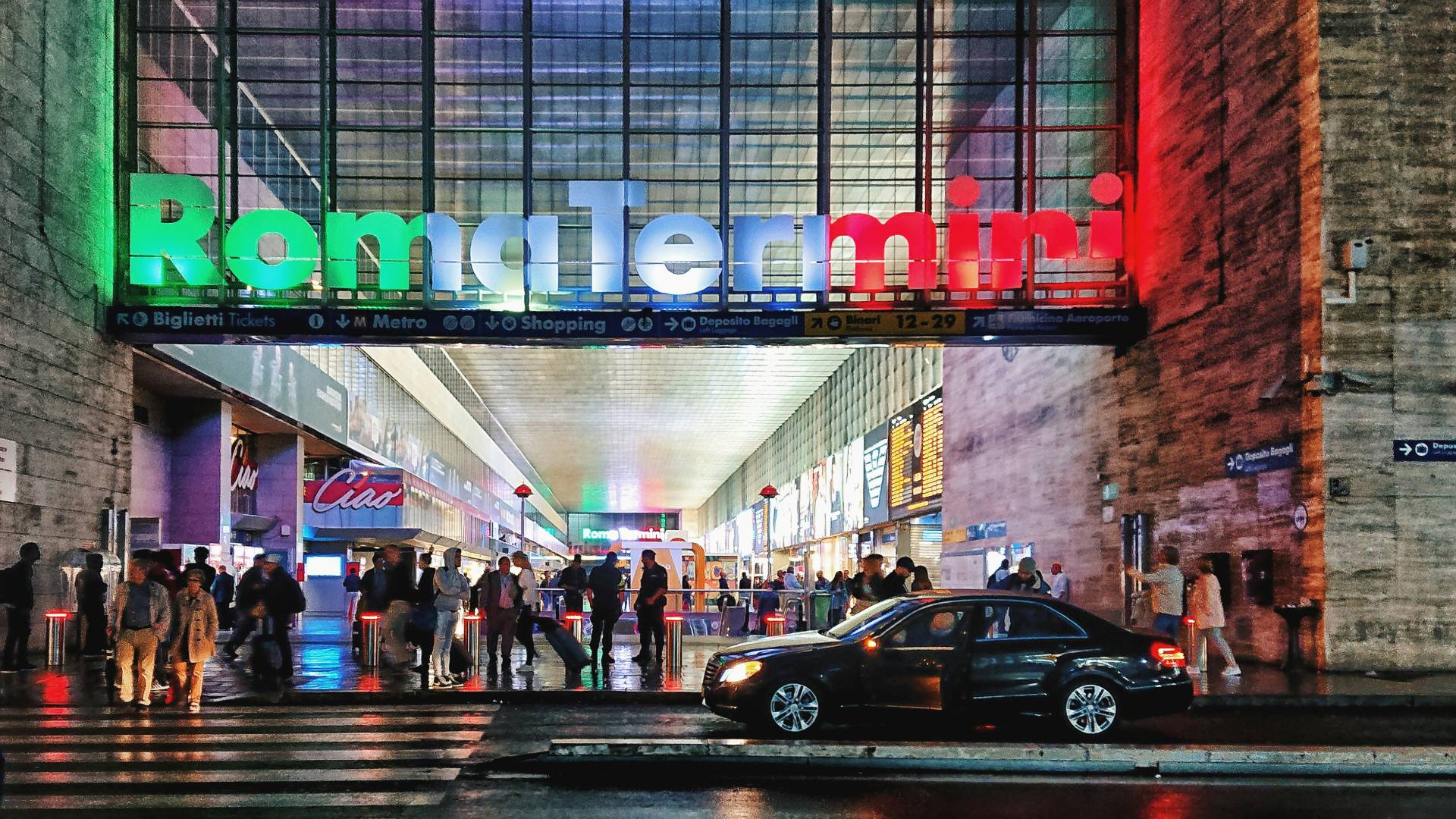 Estación de Roma Termini.