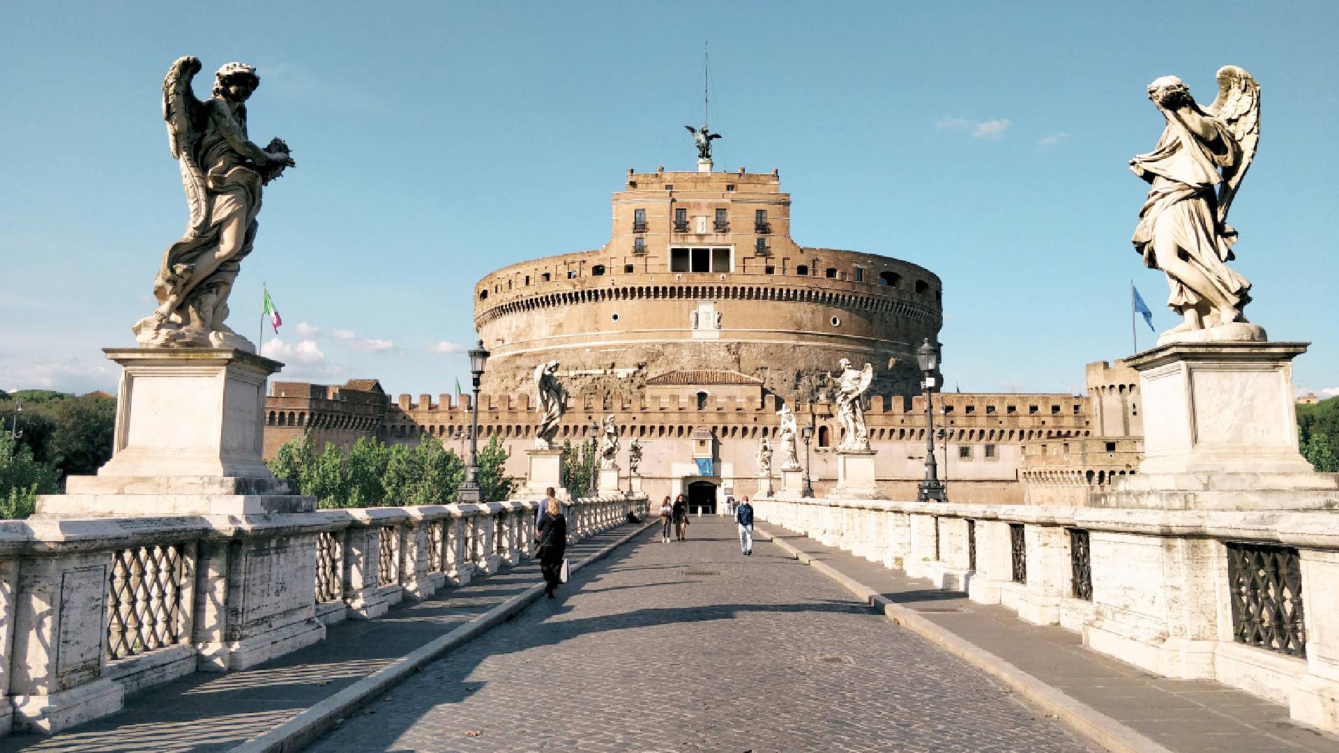 Castillo de Sant'Angelo en Roma.